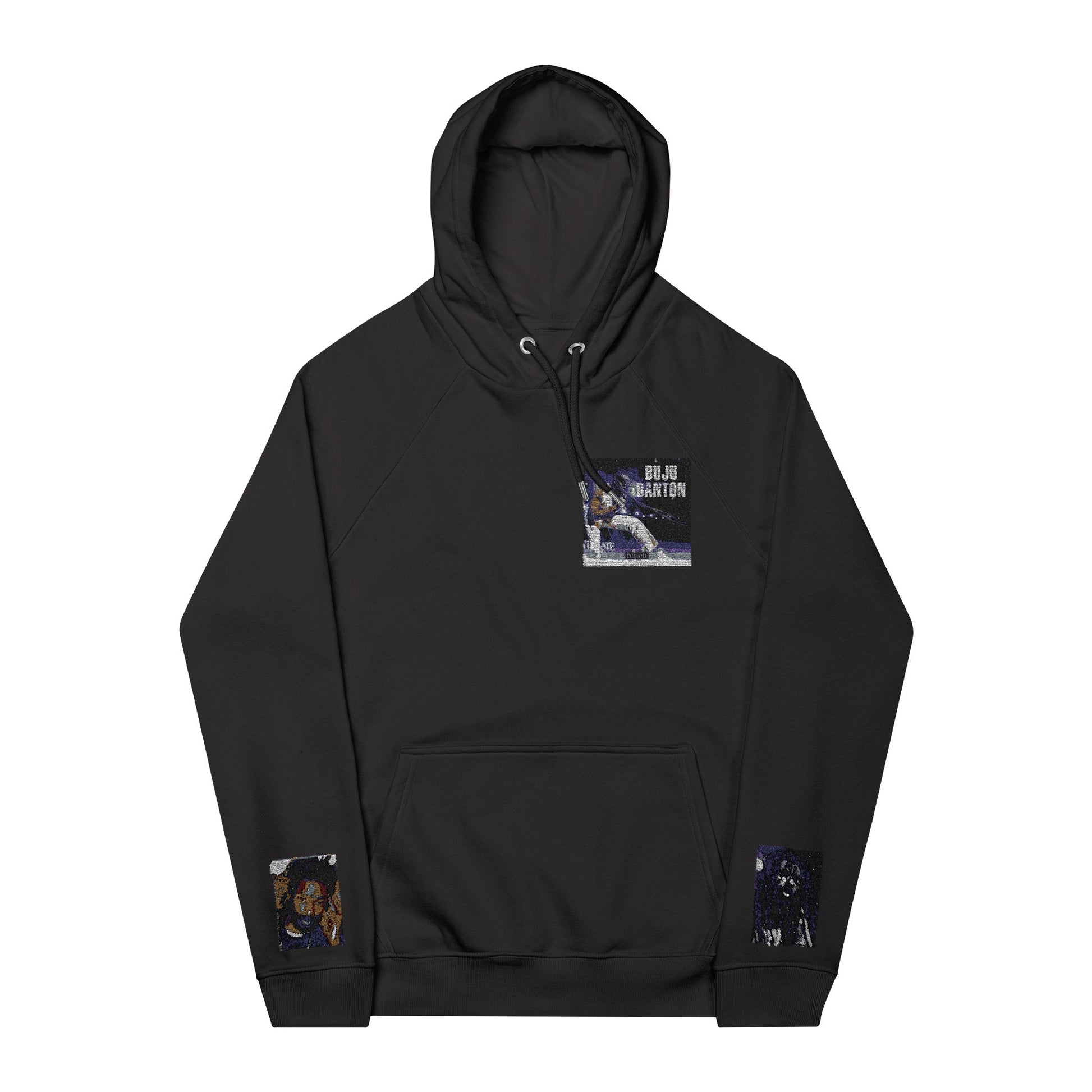 Unisex Eco Raglan Hoodie (Embroidery)