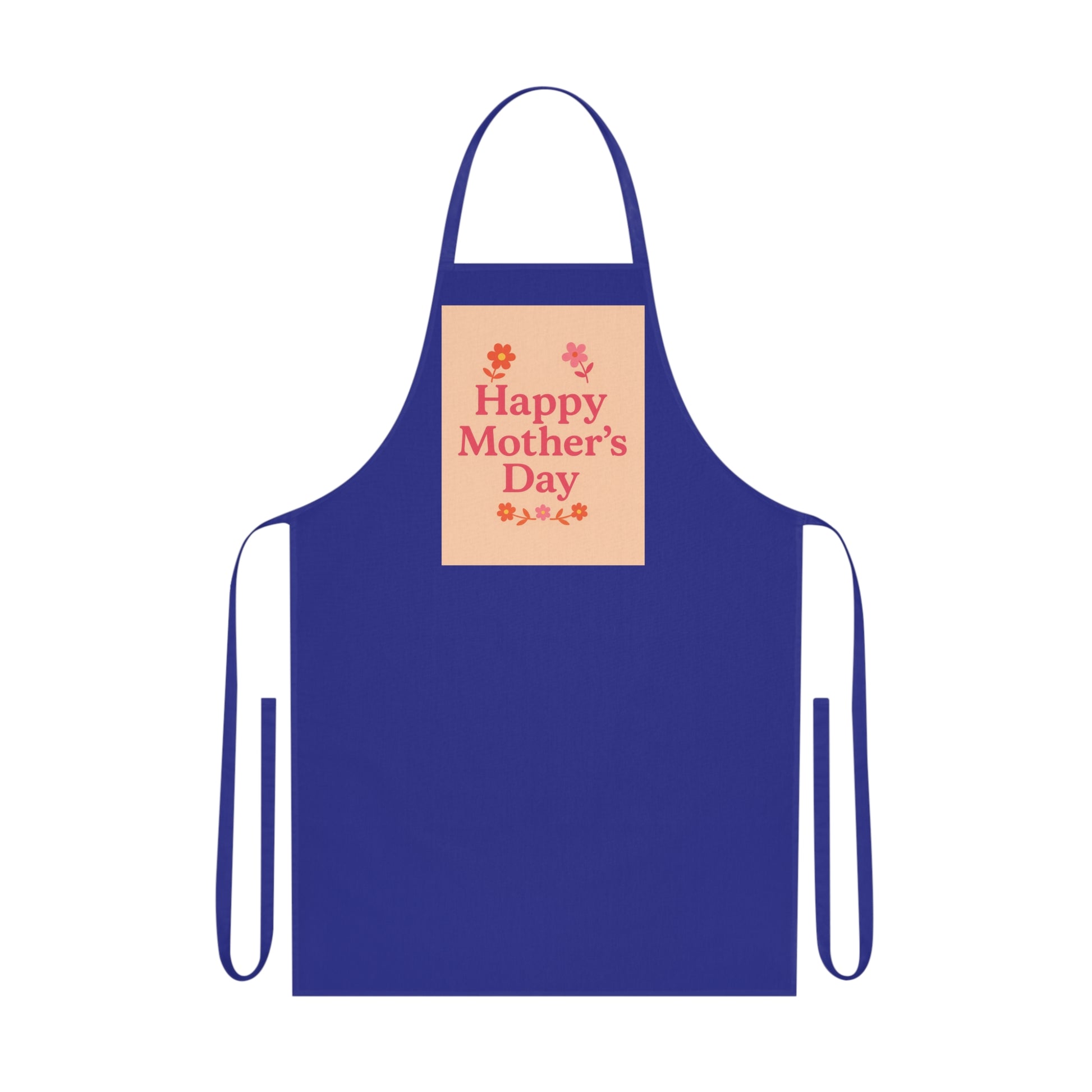 Happy Mother's Day Cotton Apron - Perfect Gift for Moms