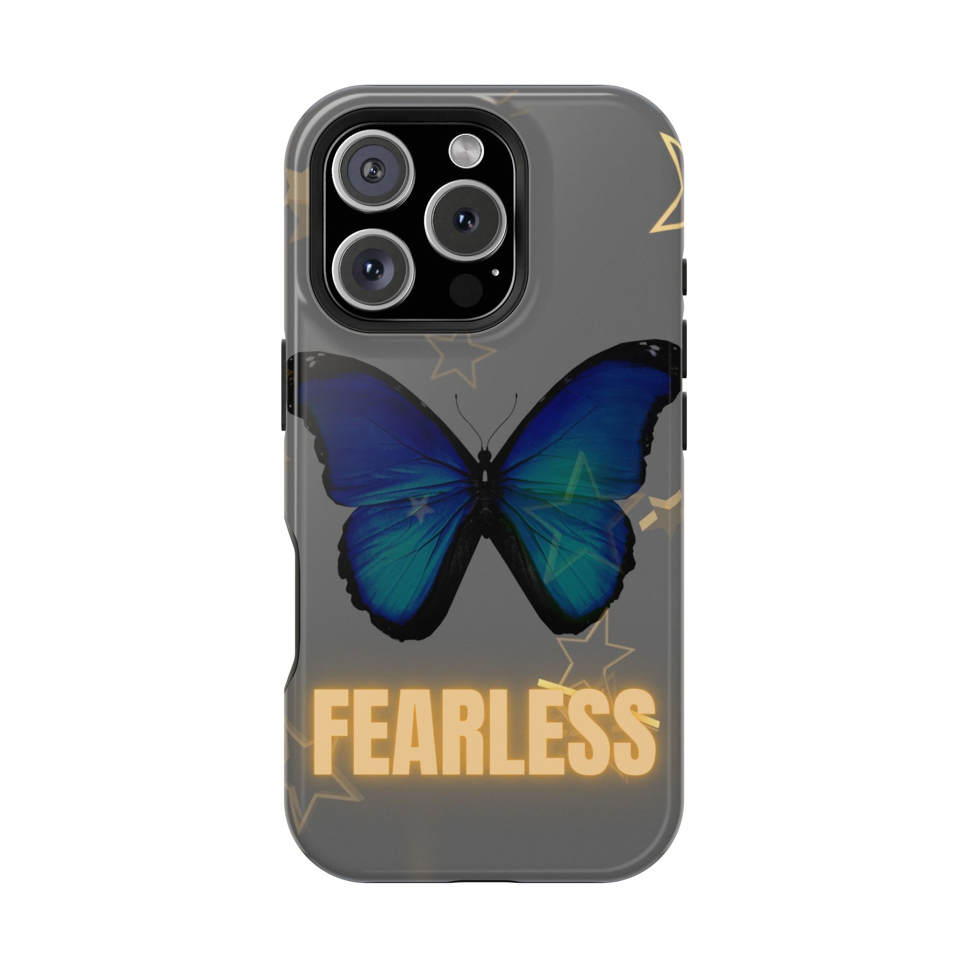 Fearless Butterfly Magnetic Phone Case - Bold and Inspirational Design