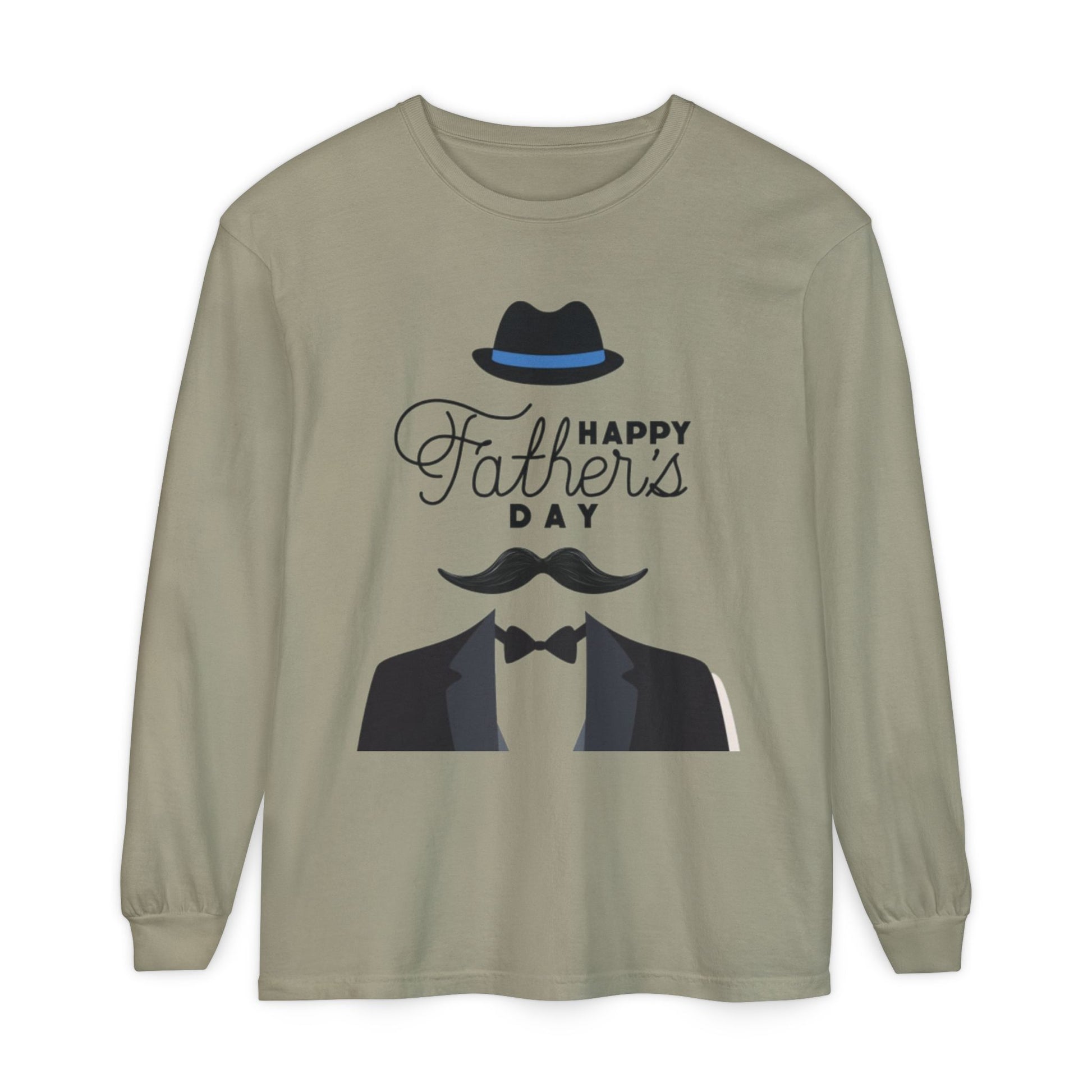 Unisex Garment-dyed Long Sleeve T-Shirt