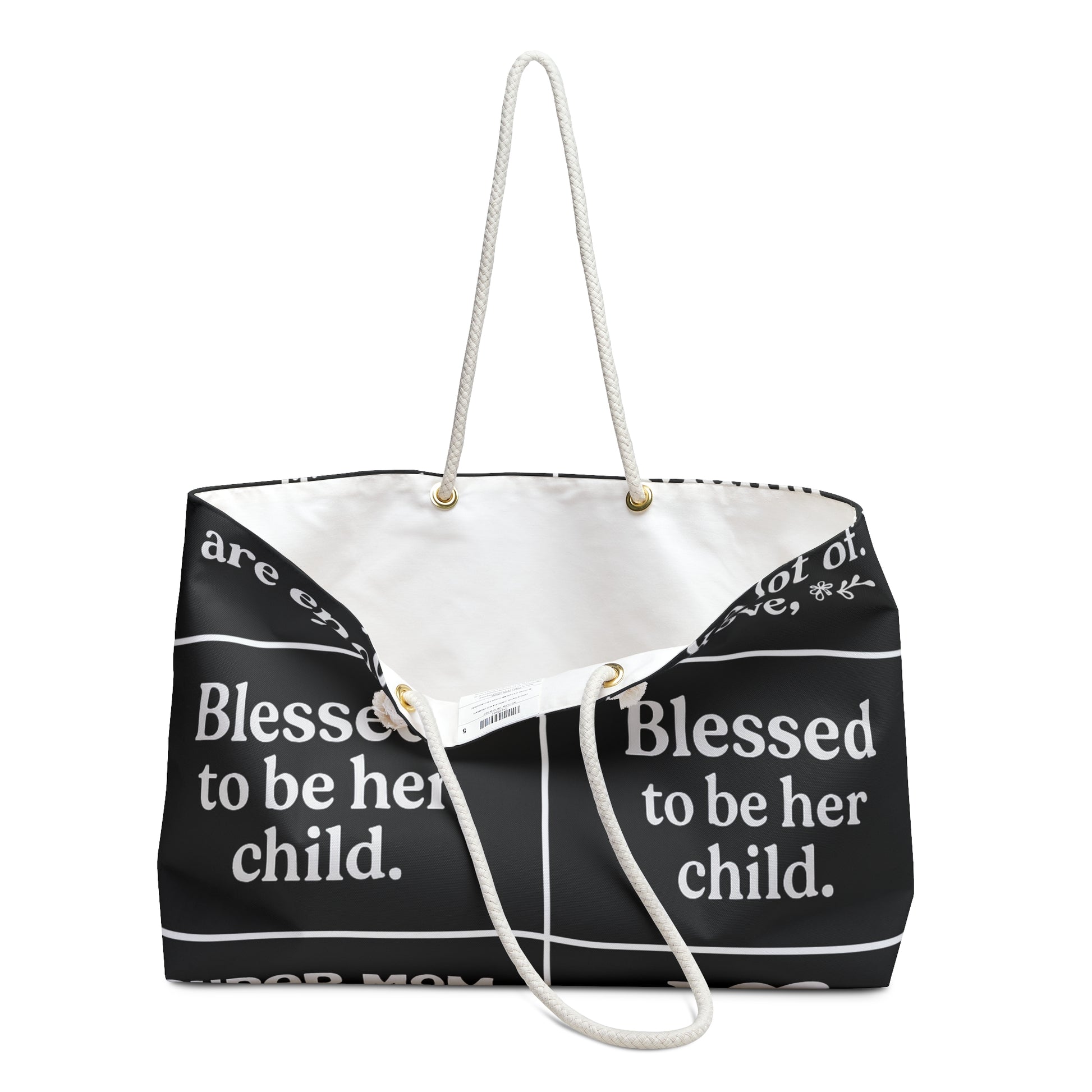 Blessed Weekender Bag - Perfect for Moms | Inspirational Travel Tote