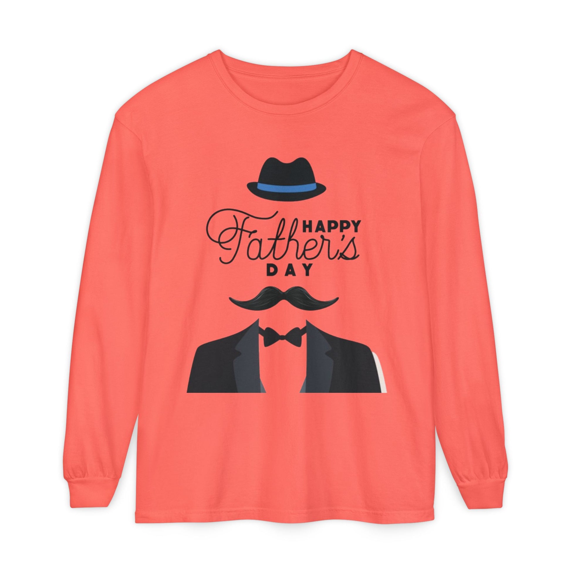 Unisex Garment-dyed Long Sleeve T-Shirt