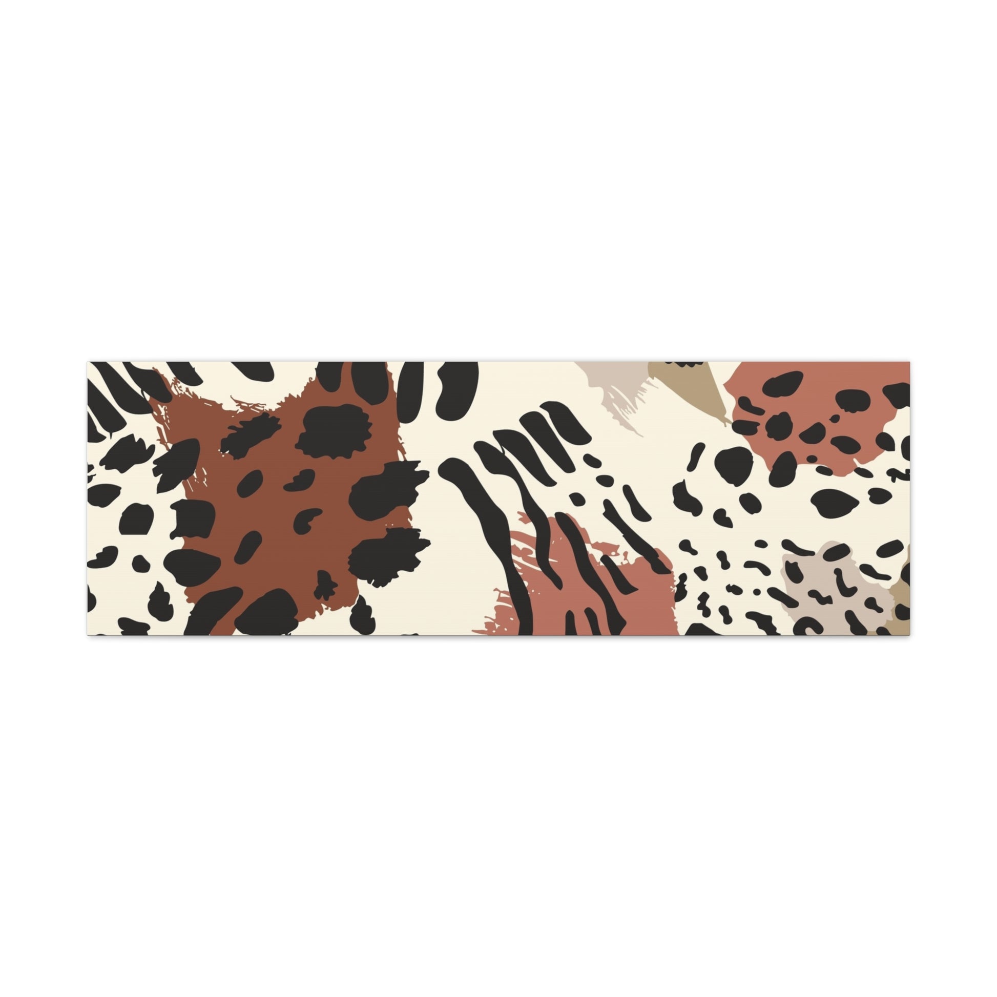 Abstract Animal Print Canvas Art - Modern Home Decor
