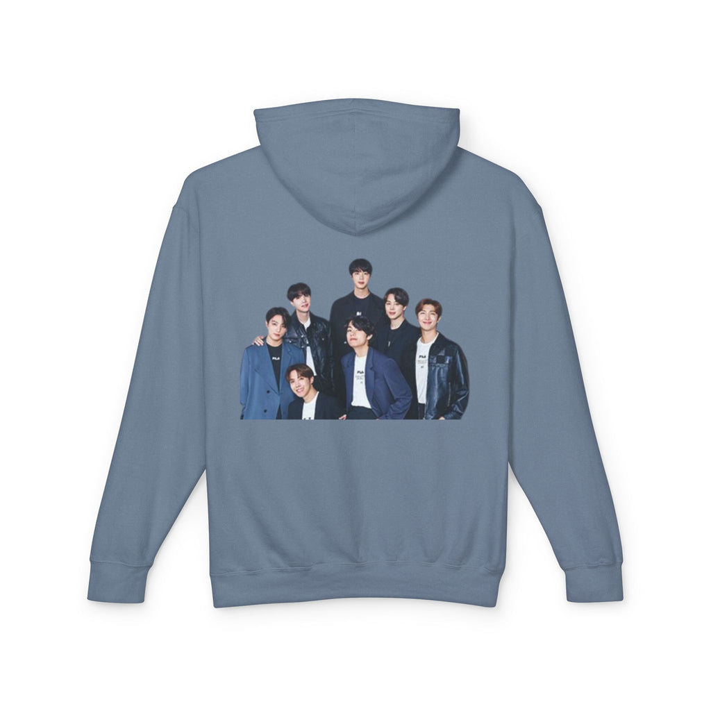 BTS Inspirational Quote Hoodie - Unisex Lightweight Sweatshirt