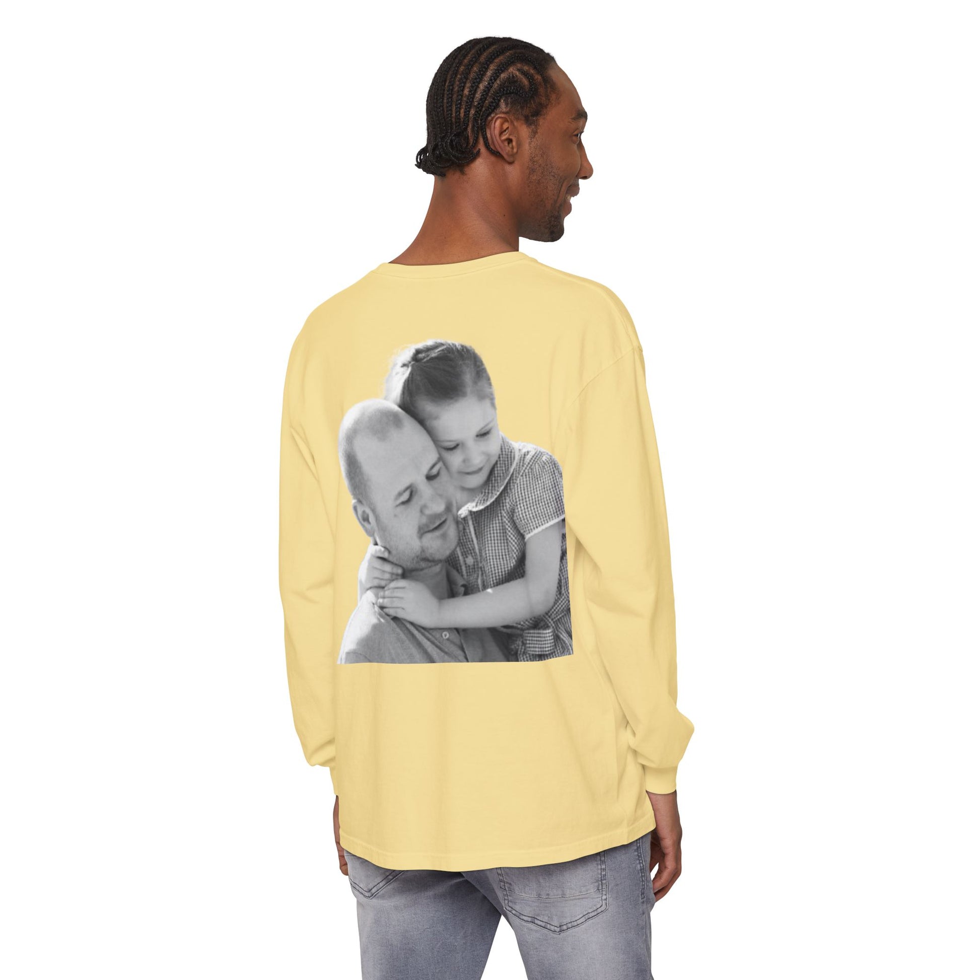 Unisex Garment-dyed Long Sleeve T-Shirt