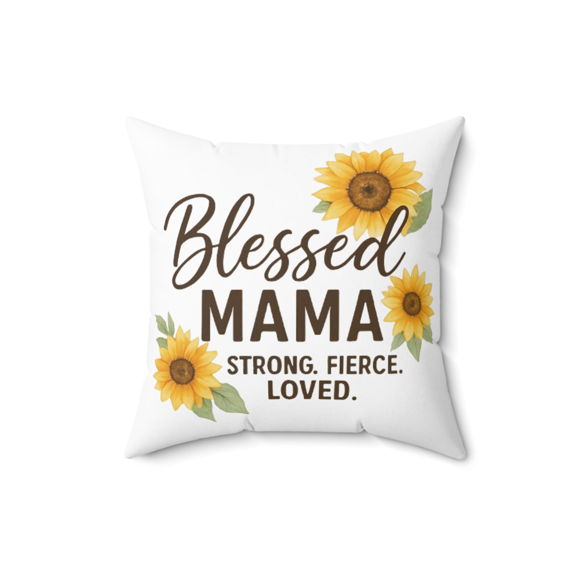 Inspirational Mom Decorative Pillow - Perfect Gift for Mother's Day or Birthdays