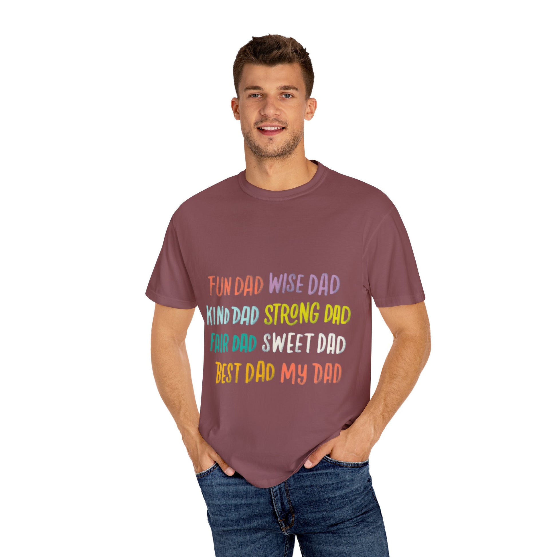 Happy Father's Day Unisex T-Shirt - Celebrating 'Fun Dad', 'Wise Dad', and More!