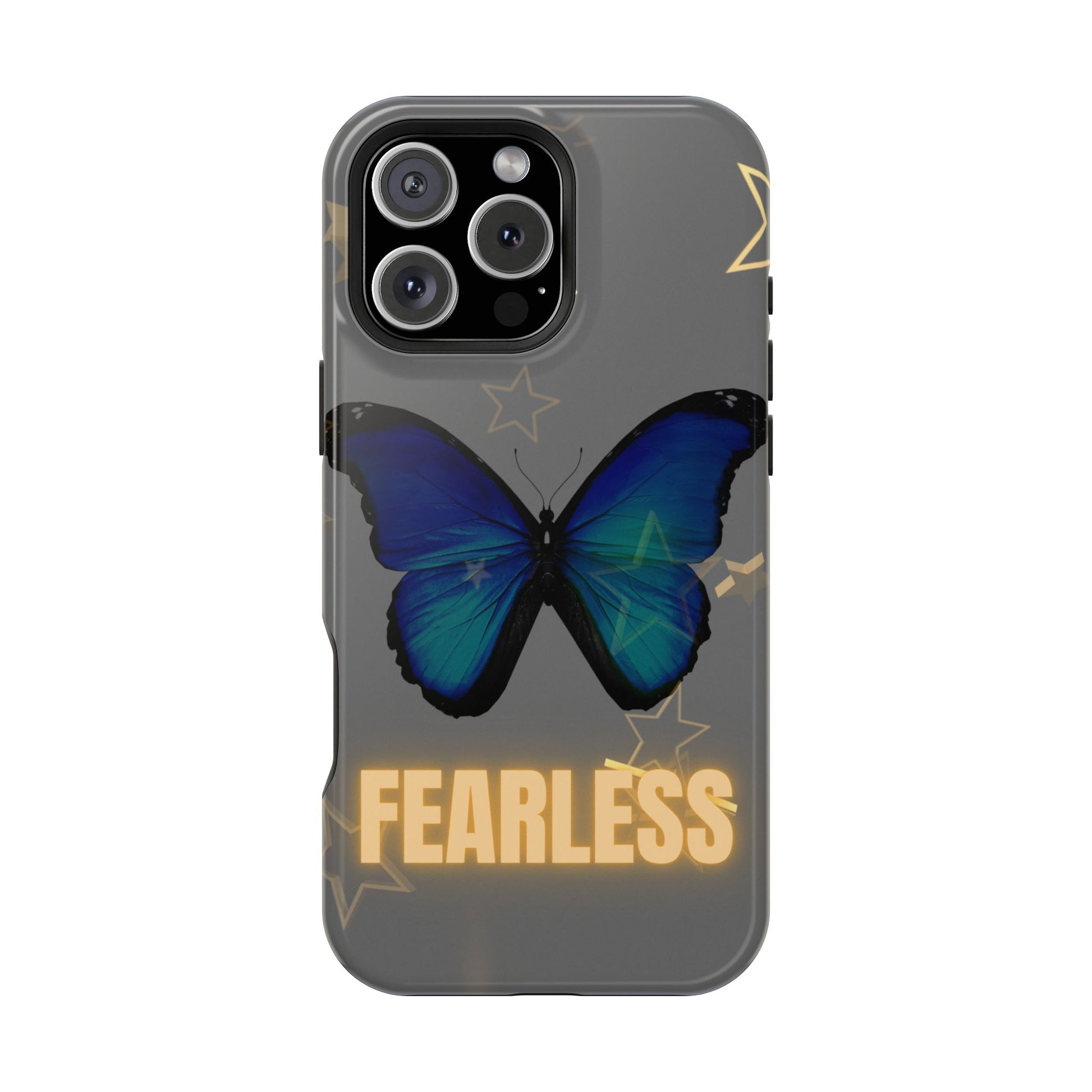Fearless Butterfly Magnetic Phone Case - Bold and Inspirational Design