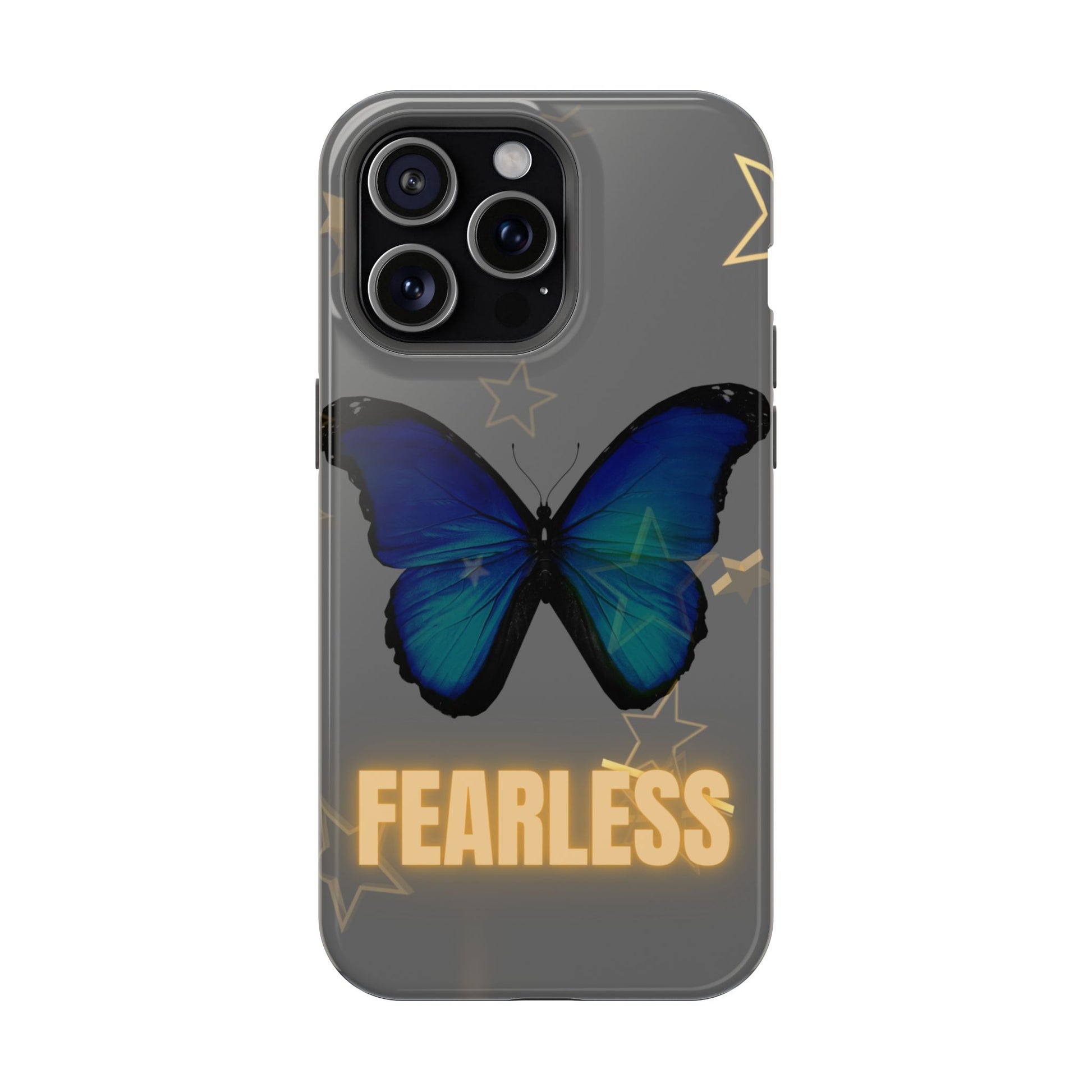 Fearless Butterfly Magnetic Phone Case - Bold and Inspirational Design
