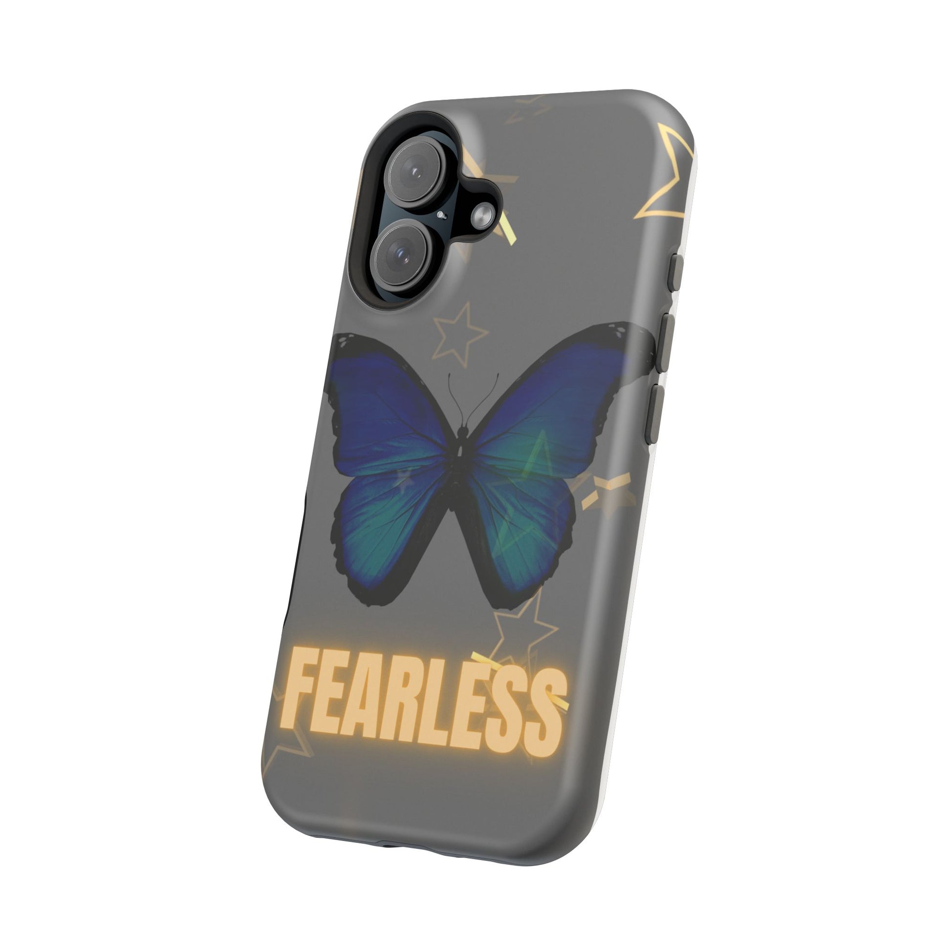 Fearless Butterfly Magnetic Phone Case - Bold and Inspirational Design