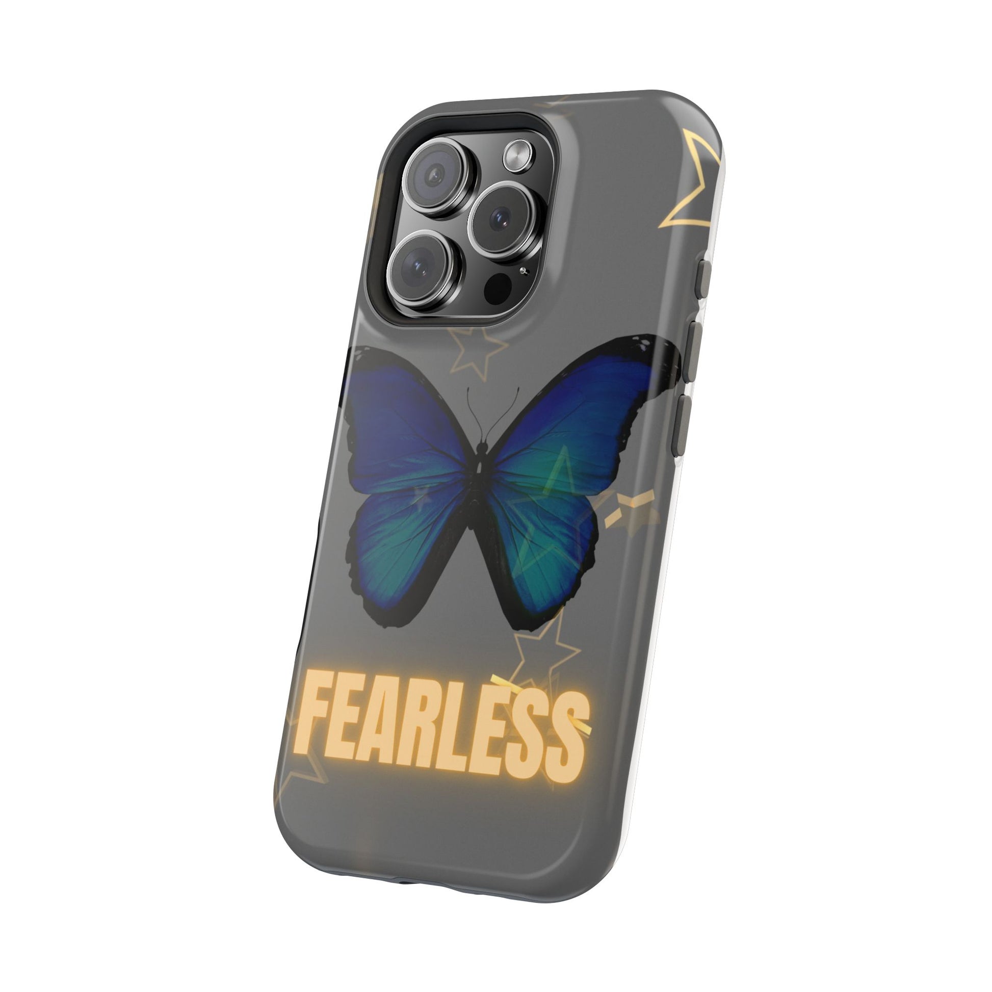 Fearless Butterfly Magnetic Phone Case - Bold and Inspirational Design