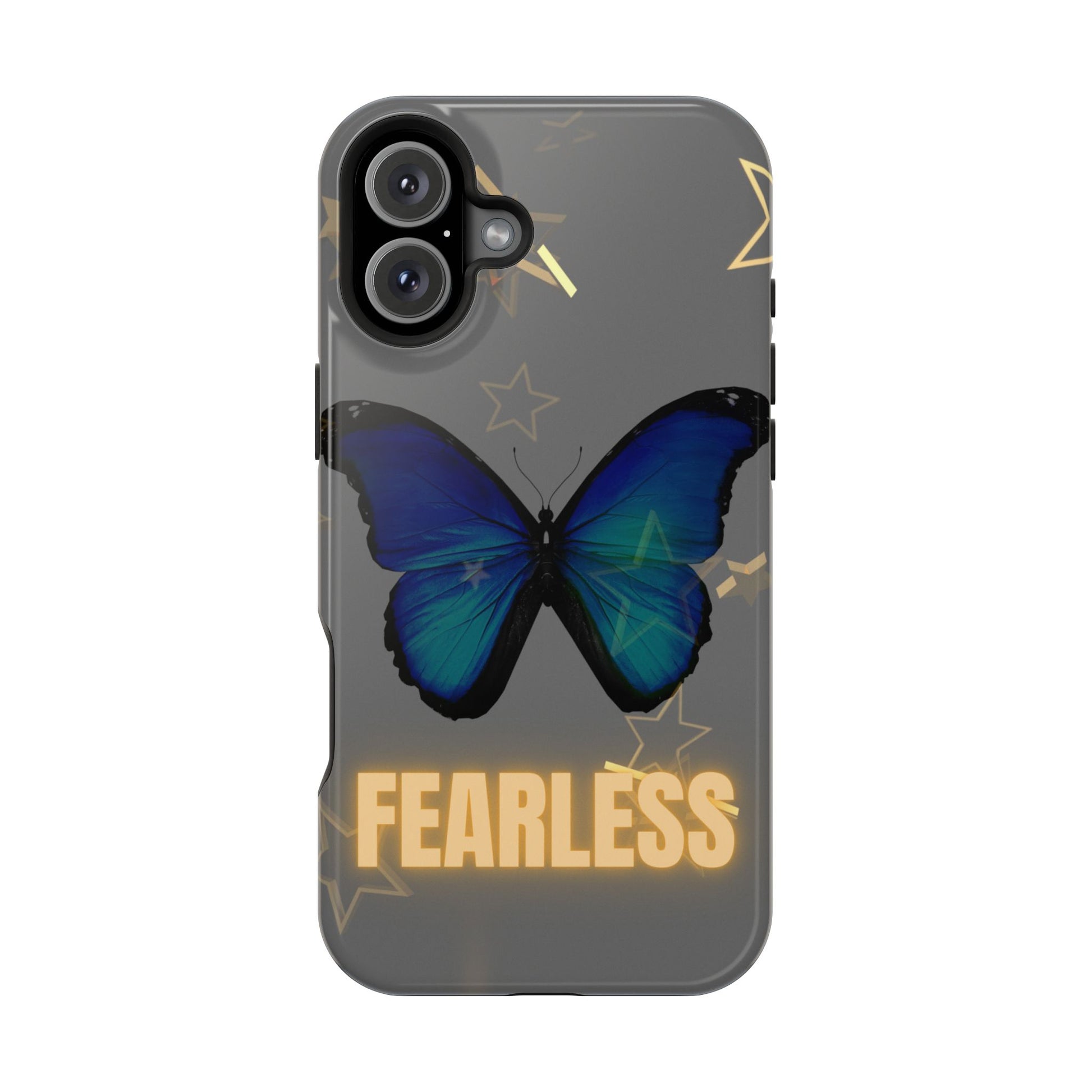 Fearless Butterfly Magnetic Phone Case - Bold and Inspirational Design