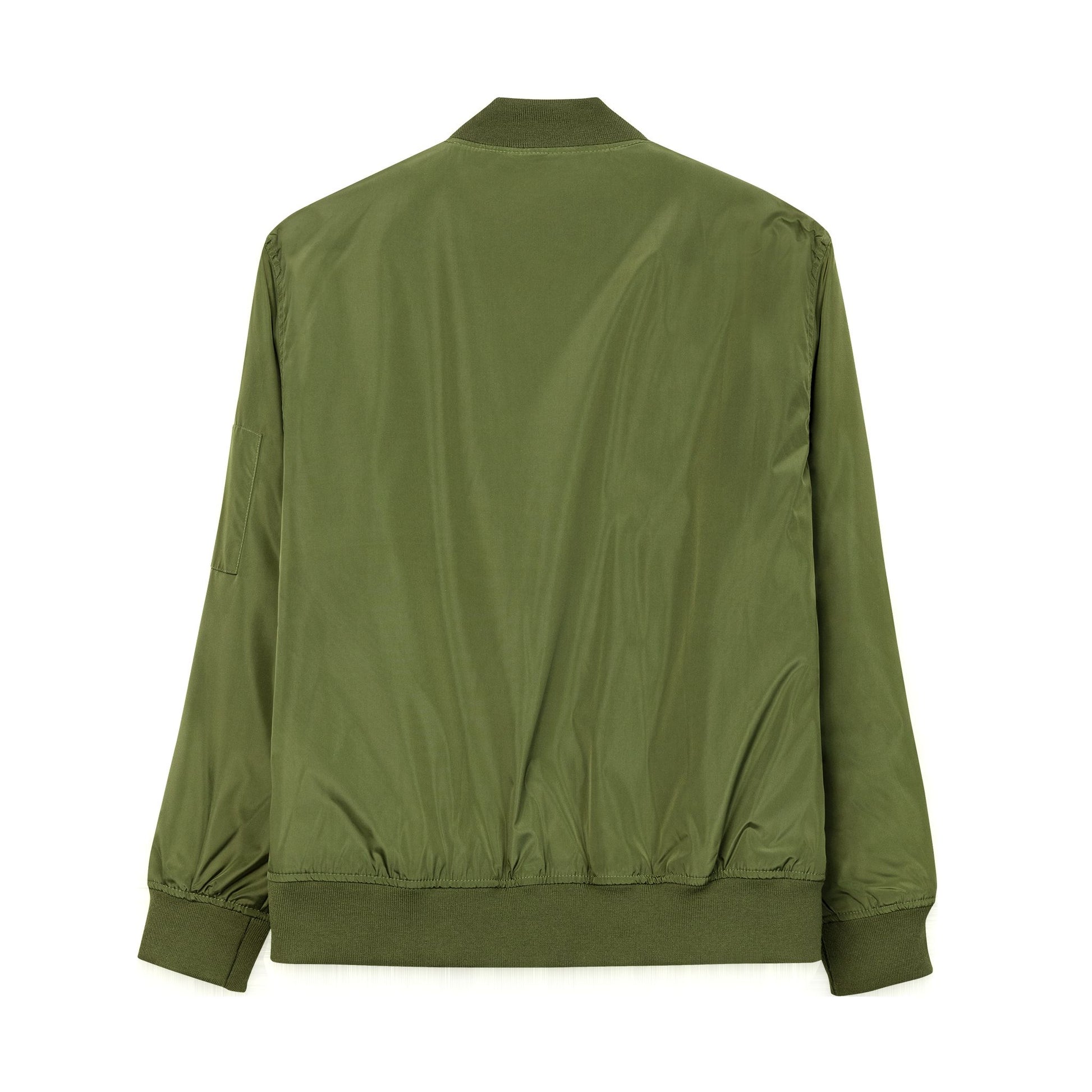 Eco-Friendly Embroidered Bomber Jacket, Stylish Outerwear for Outdoor Adventures, Unisex Fashion, Sustainable Gift, Casual Wardrobe Staple