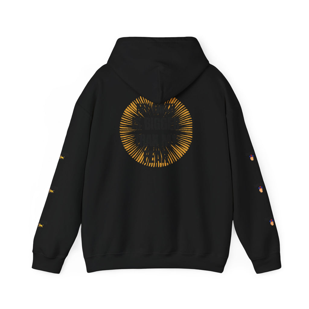Faith Over Fear Hoodie - Unisex Heavy Blend Sweatshirt for Comfort and Inspiration