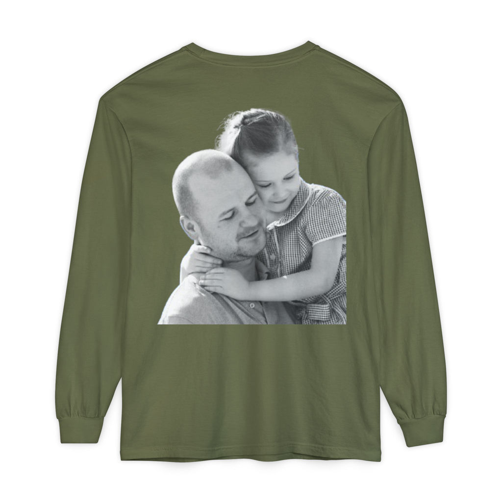 Unisex Garment-dyed Long Sleeve T-Shirt