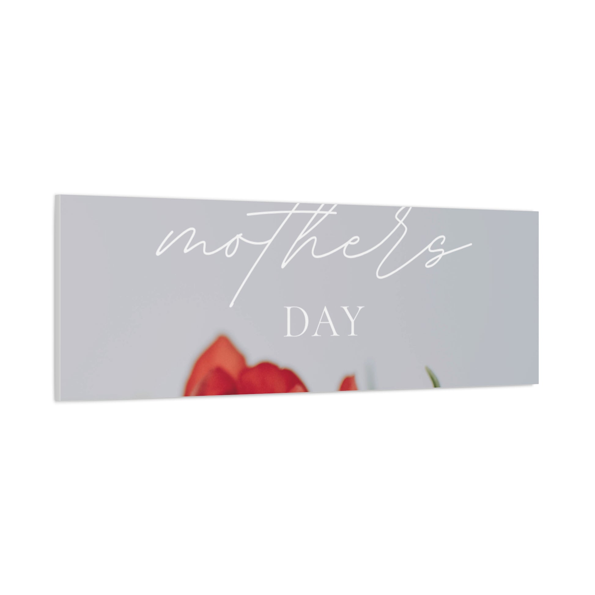 Mother's Day Matte Canvas Wall Art - Floral Design