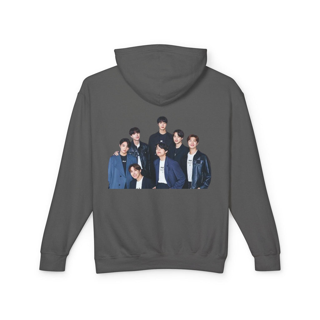 BTS Inspirational Quote Hoodie - Unisex Lightweight Sweatshirt