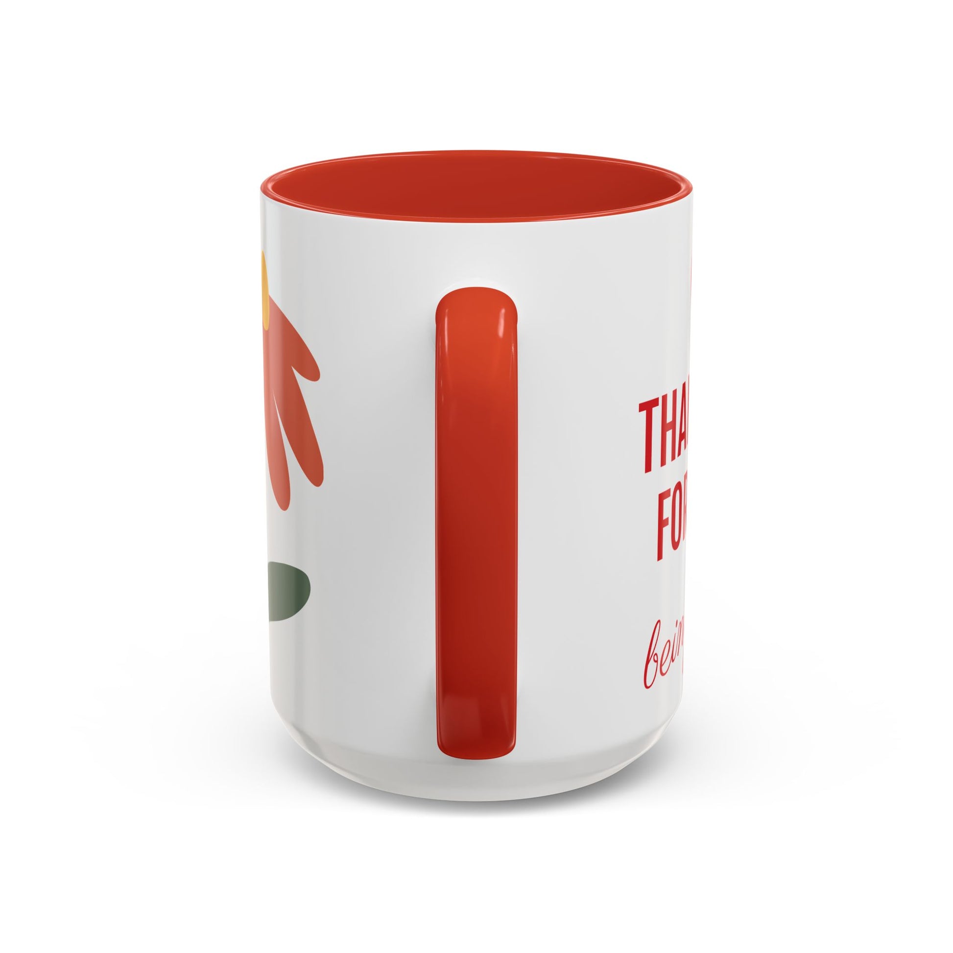 Mother's Day Accent Coffee Mug - "You’re a Mother Like No Other" Floral Design, Perfect Gift for Moms