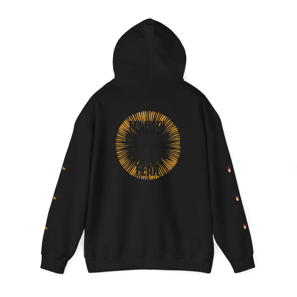 Faith Over Fear Hoodie - Unisex Heavy Blend Sweatshirt for Comfort and Inspiration