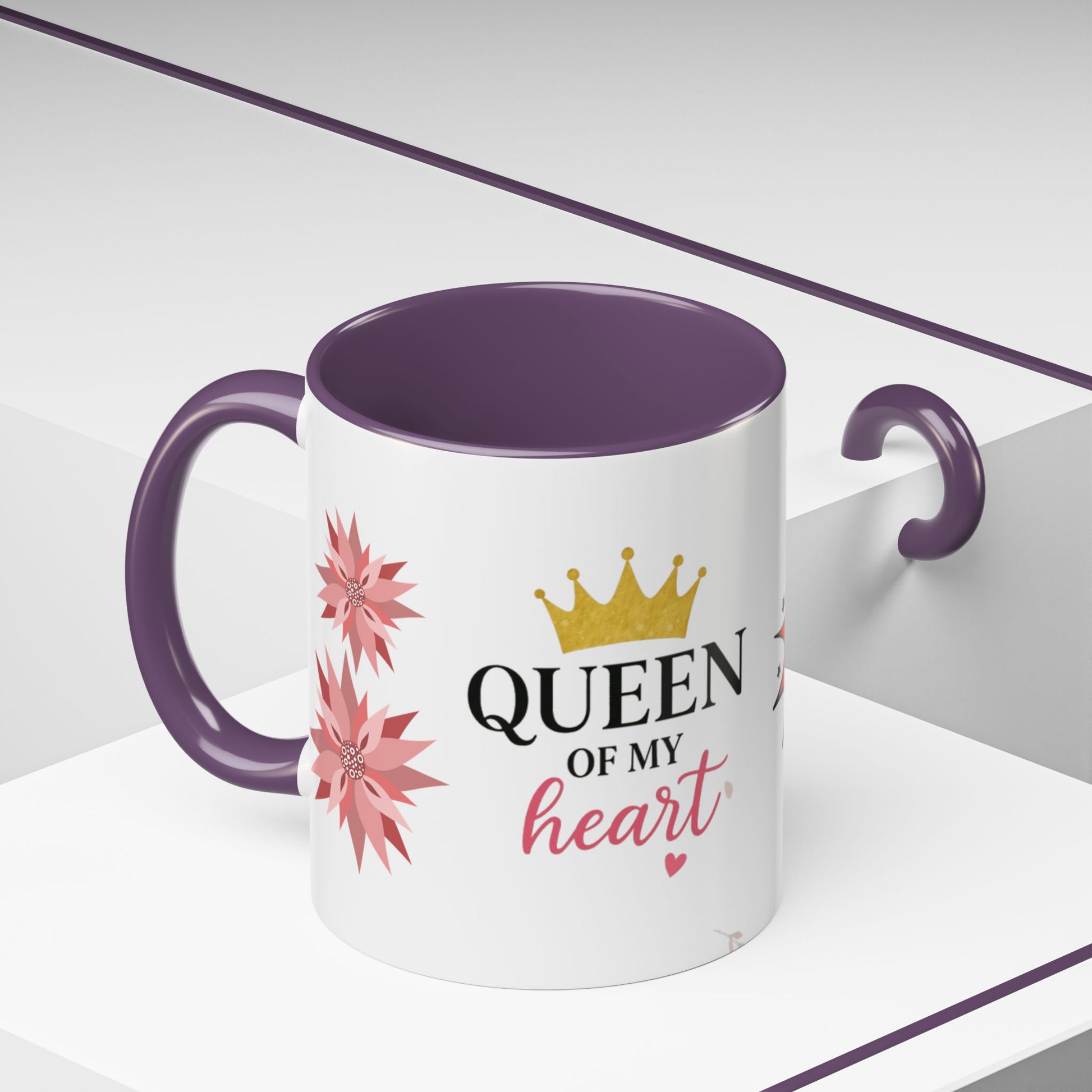 Super Mom Accent Coffee Mug - Perfect Gift for Mother's Day & Birthdays