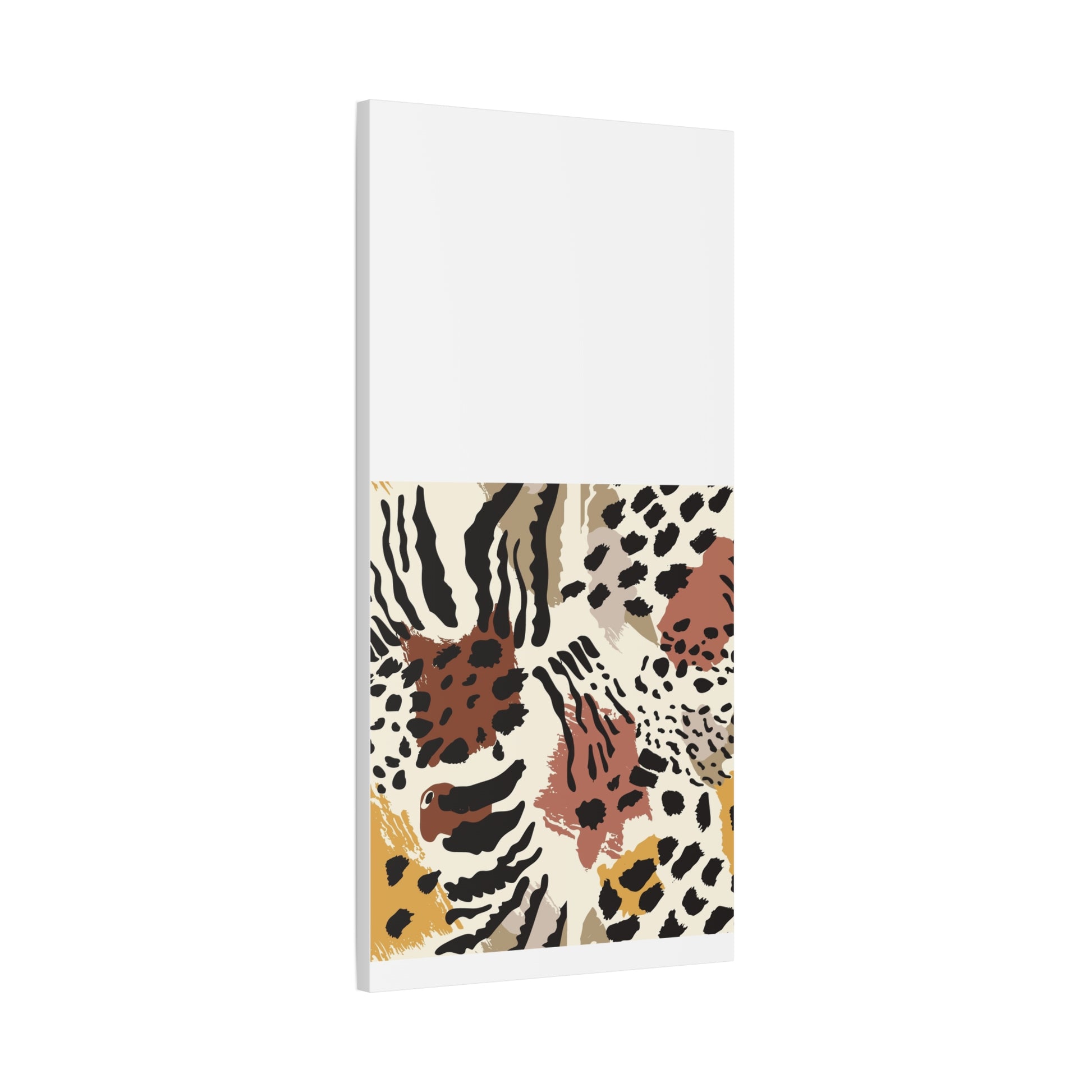 Abstract Animal Print Canvas Art - Modern Home Decor