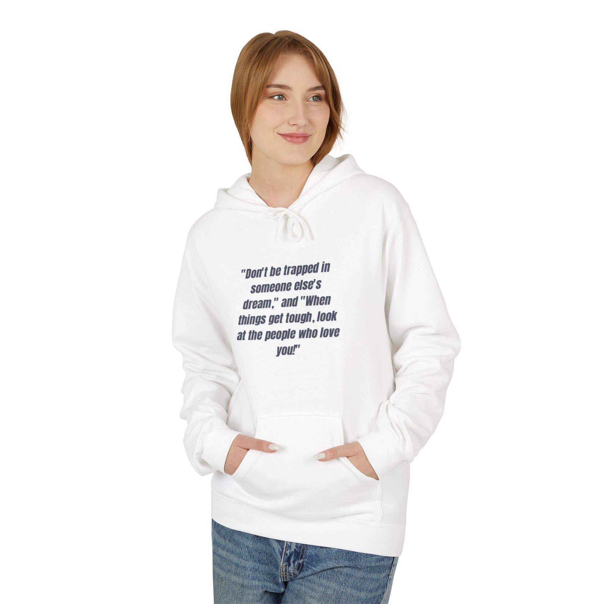 Unisex Midweight Softstyle Fleece Hoodie - Stylish Group Photo Design
