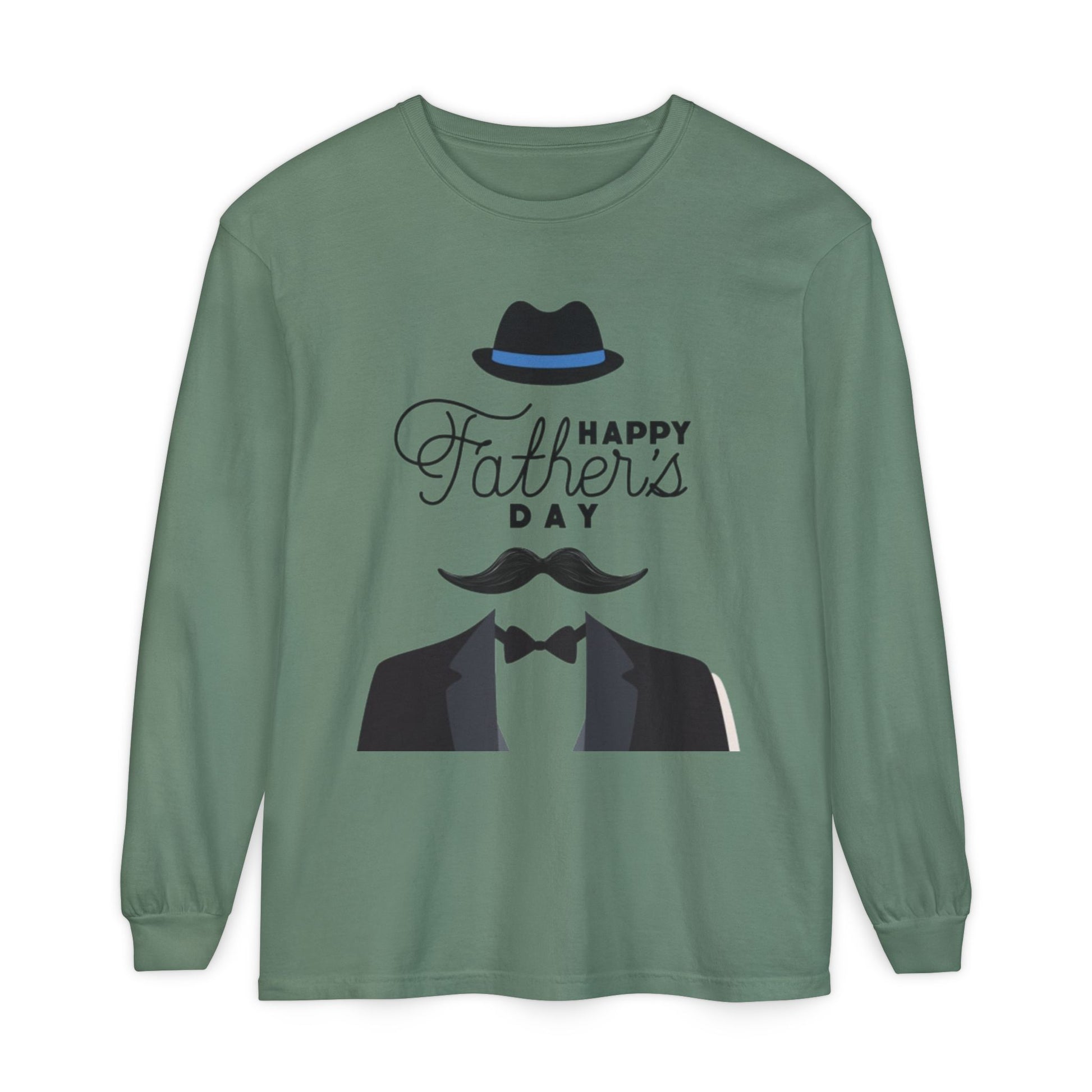 Unisex Garment-dyed Long Sleeve T-Shirt