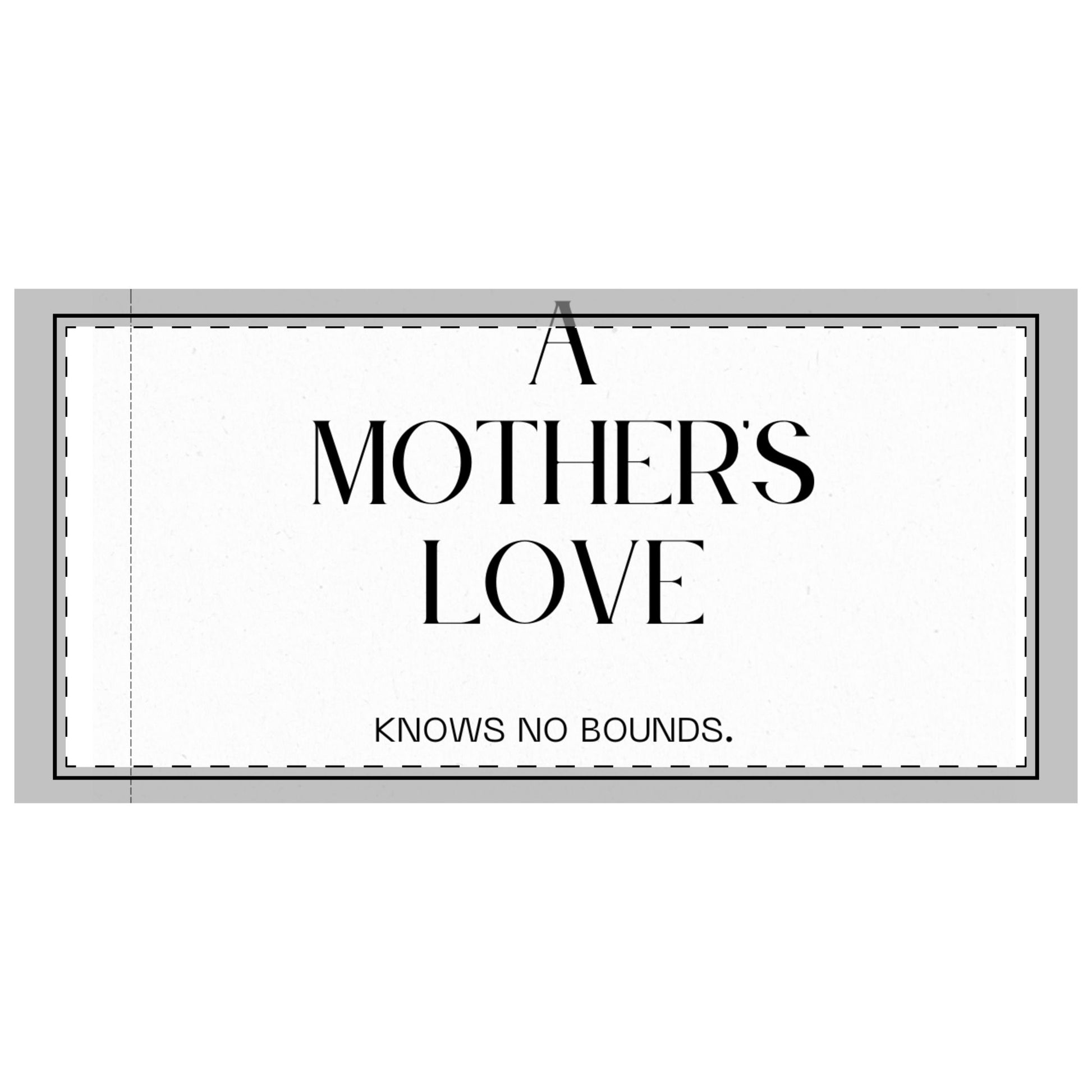 Inspirational Microfiber Pillowcase - 'A Mother's Love Knows No Bounds' & 'Hug in a Mug' Designs