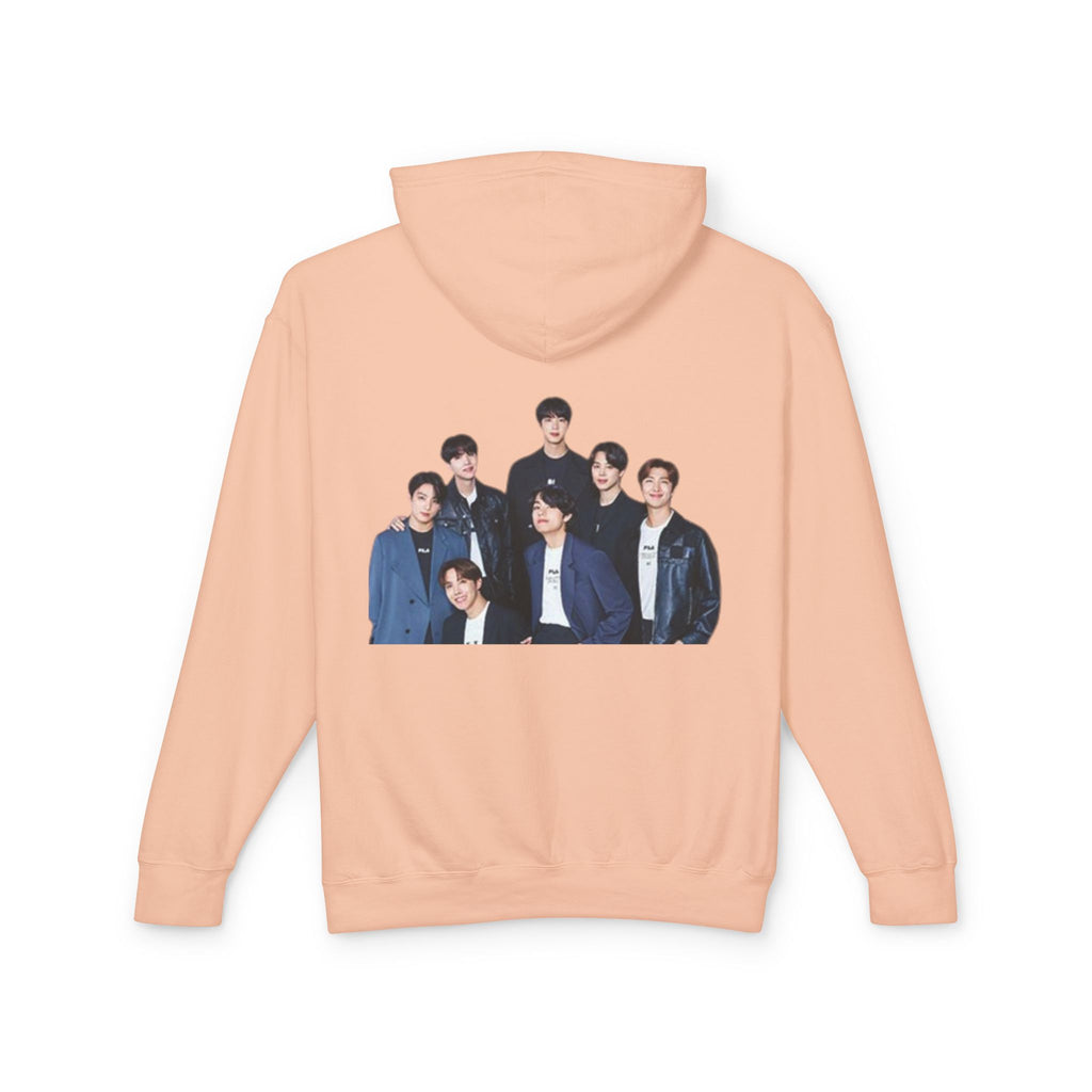 BTS Inspirational Quote Hoodie - Unisex Lightweight Sweatshirt