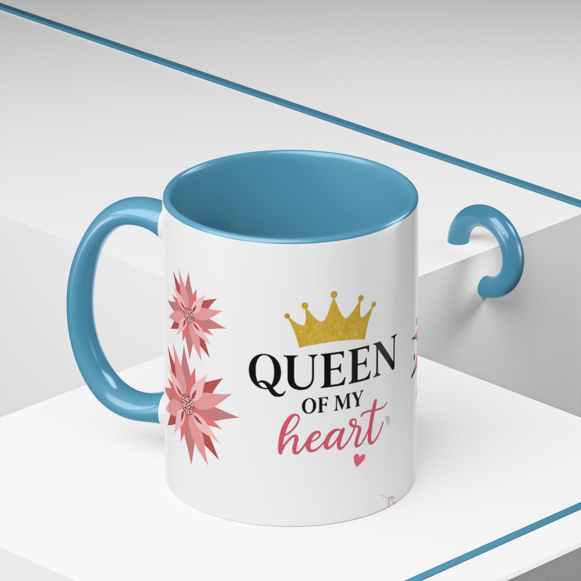 Super Mom Accent Coffee Mug - Perfect Gift for Mother's Day & Birthdays