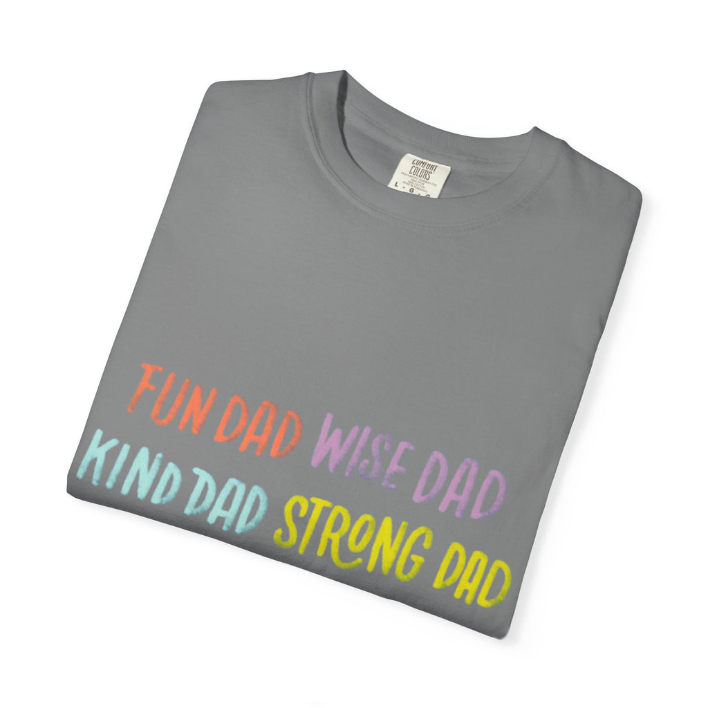 Happy Father's Day Unisex T-Shirt - Celebrating 'Fun Dad', 'Wise Dad', and More!