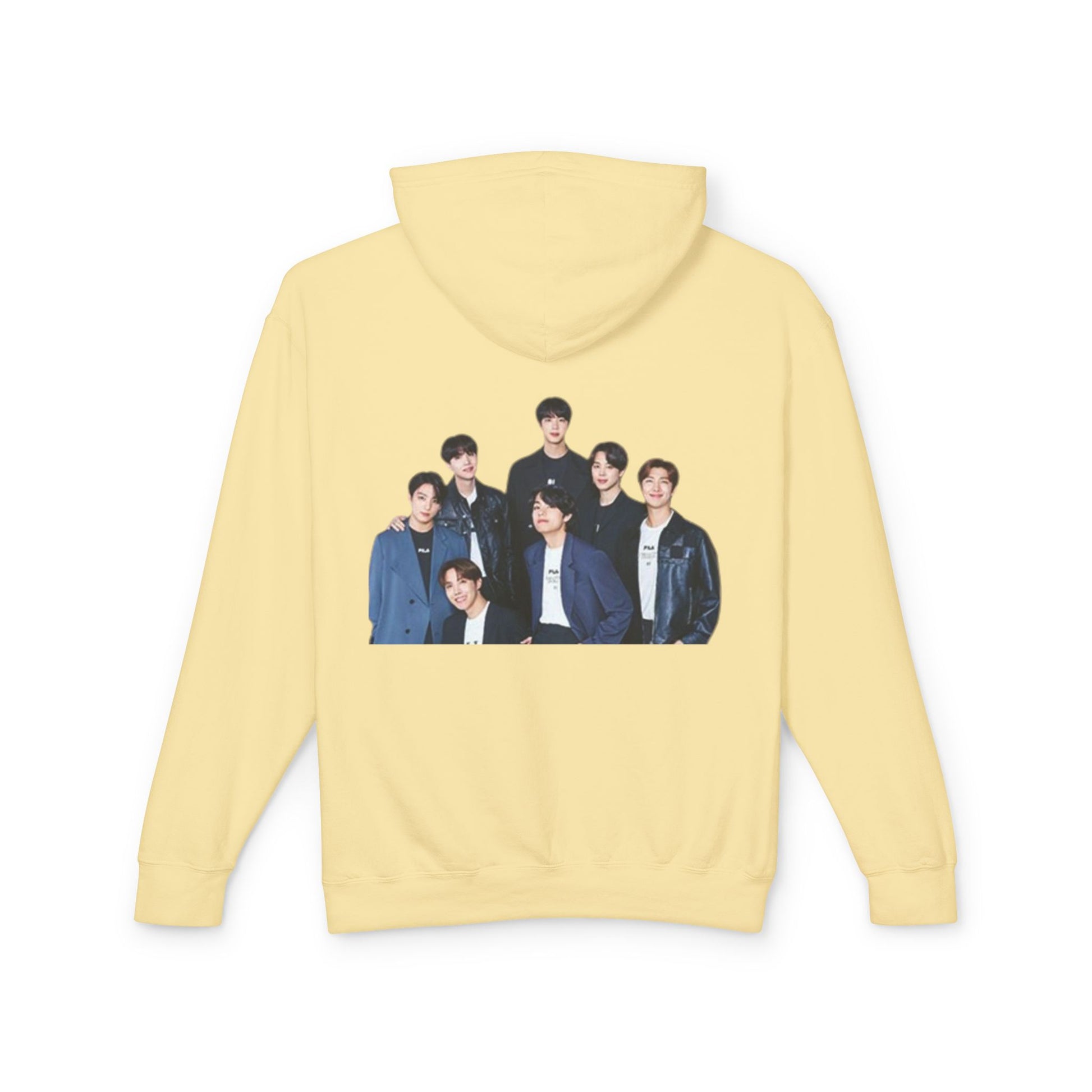 BTS Inspirational Quote Hoodie - Unisex Lightweight Sweatshirt