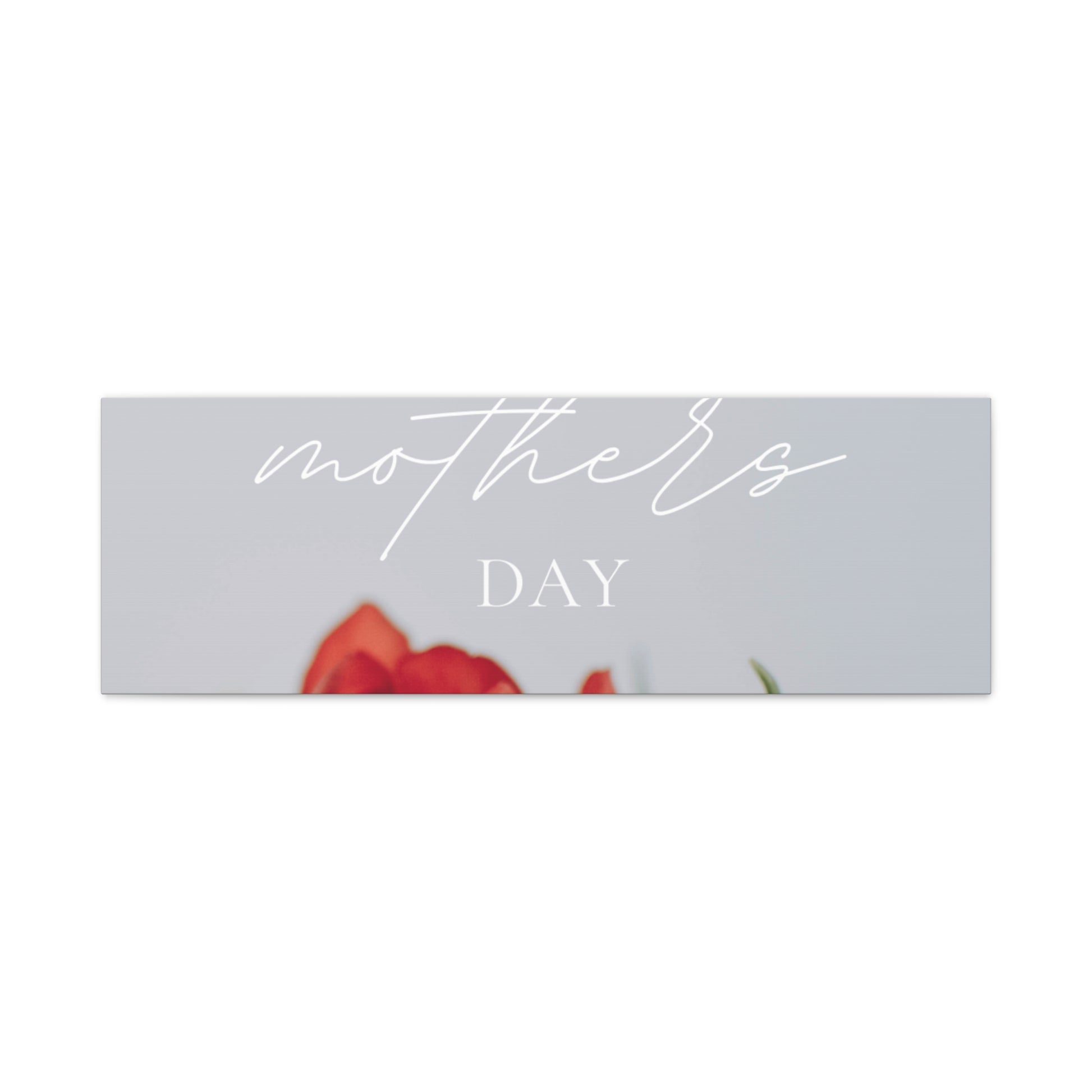 Mother's Day Matte Canvas Wall Art - Floral Design