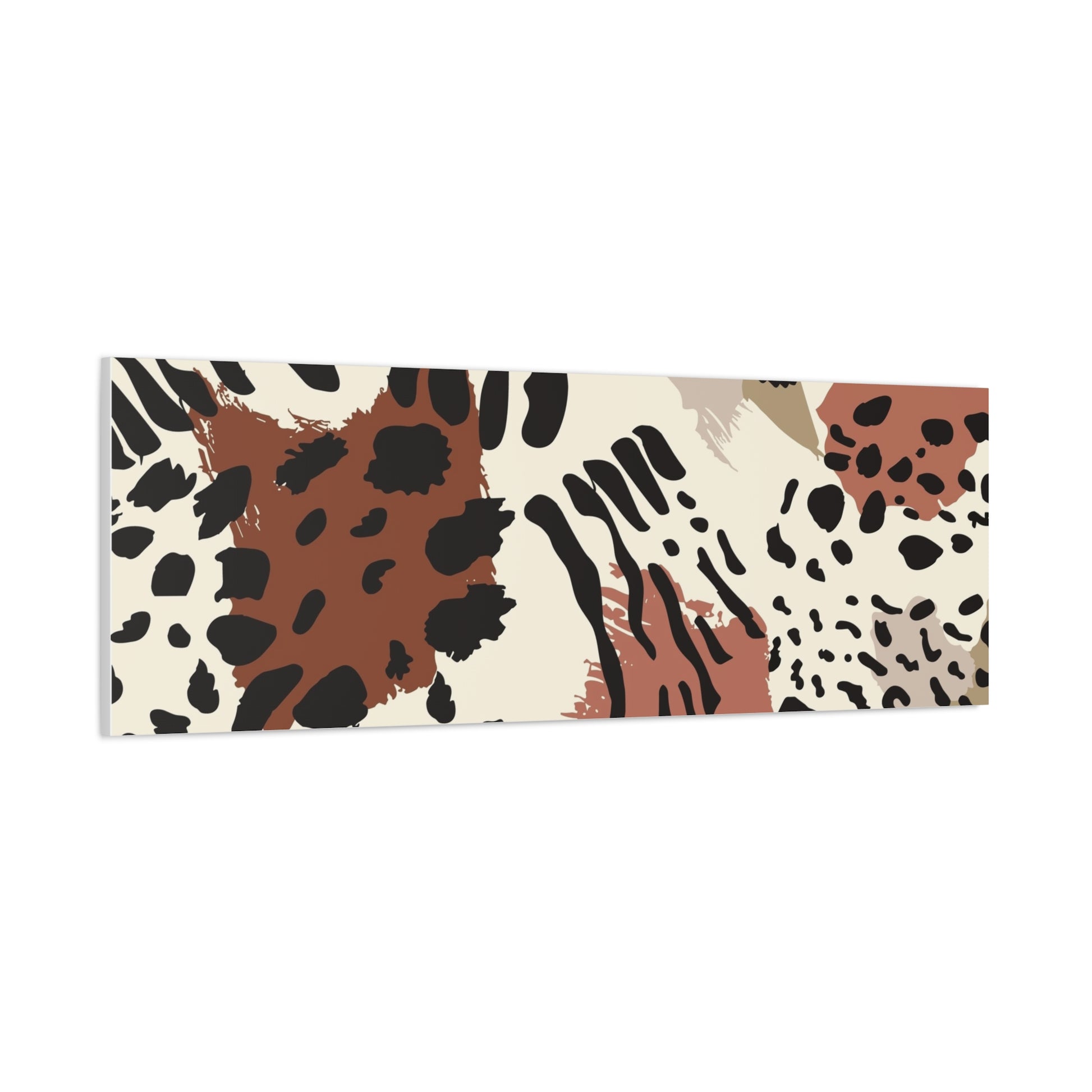 Abstract Animal Print Canvas Art - Modern Home Decor