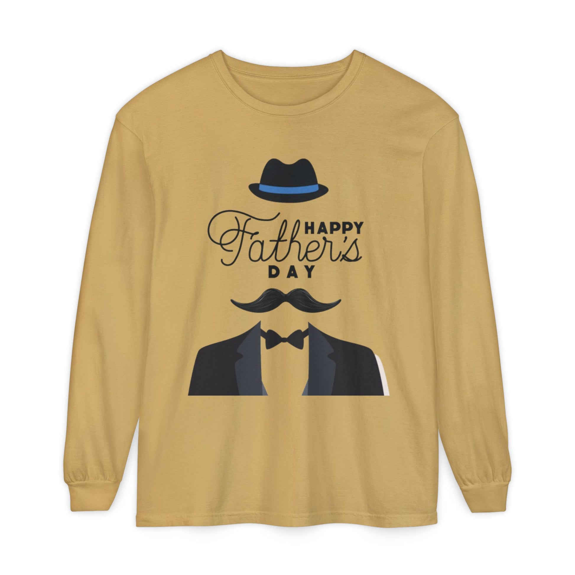 Unisex Garment-dyed Long Sleeve T-Shirt