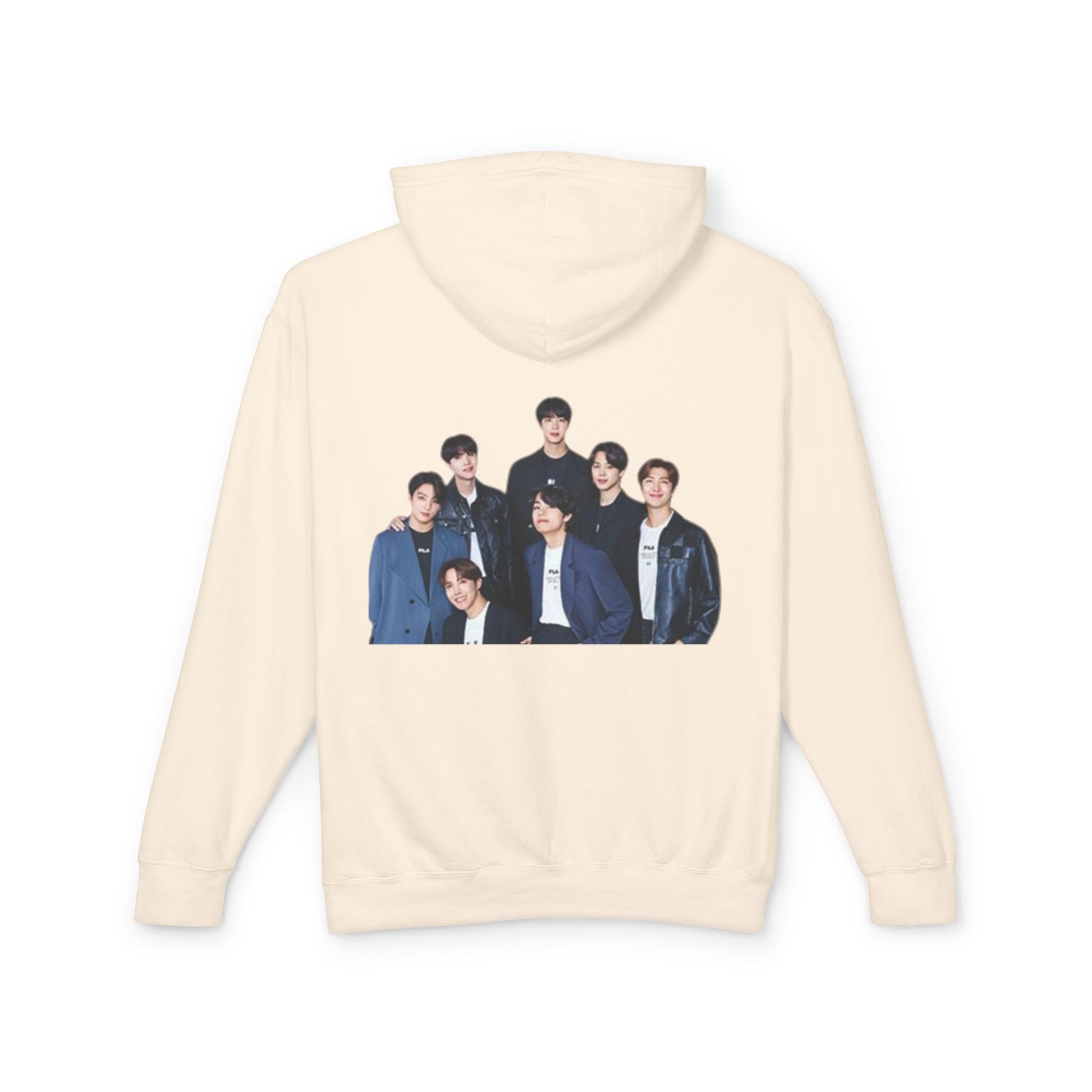BTS Inspirational Quote Hoodie - Unisex Lightweight Sweatshirt