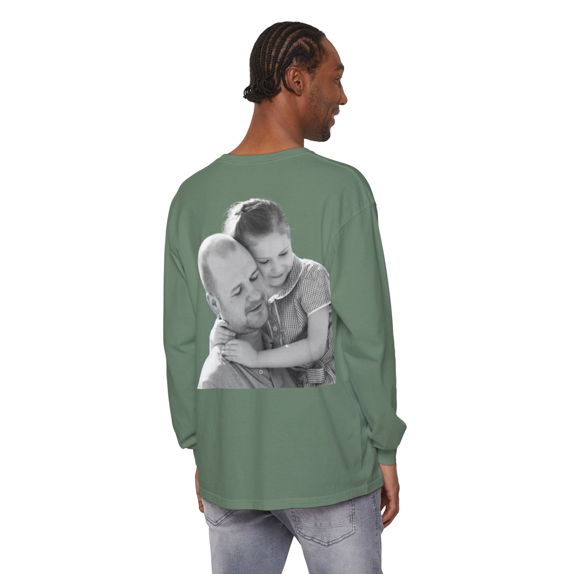 Unisex Garment-dyed Long Sleeve T-Shirt
