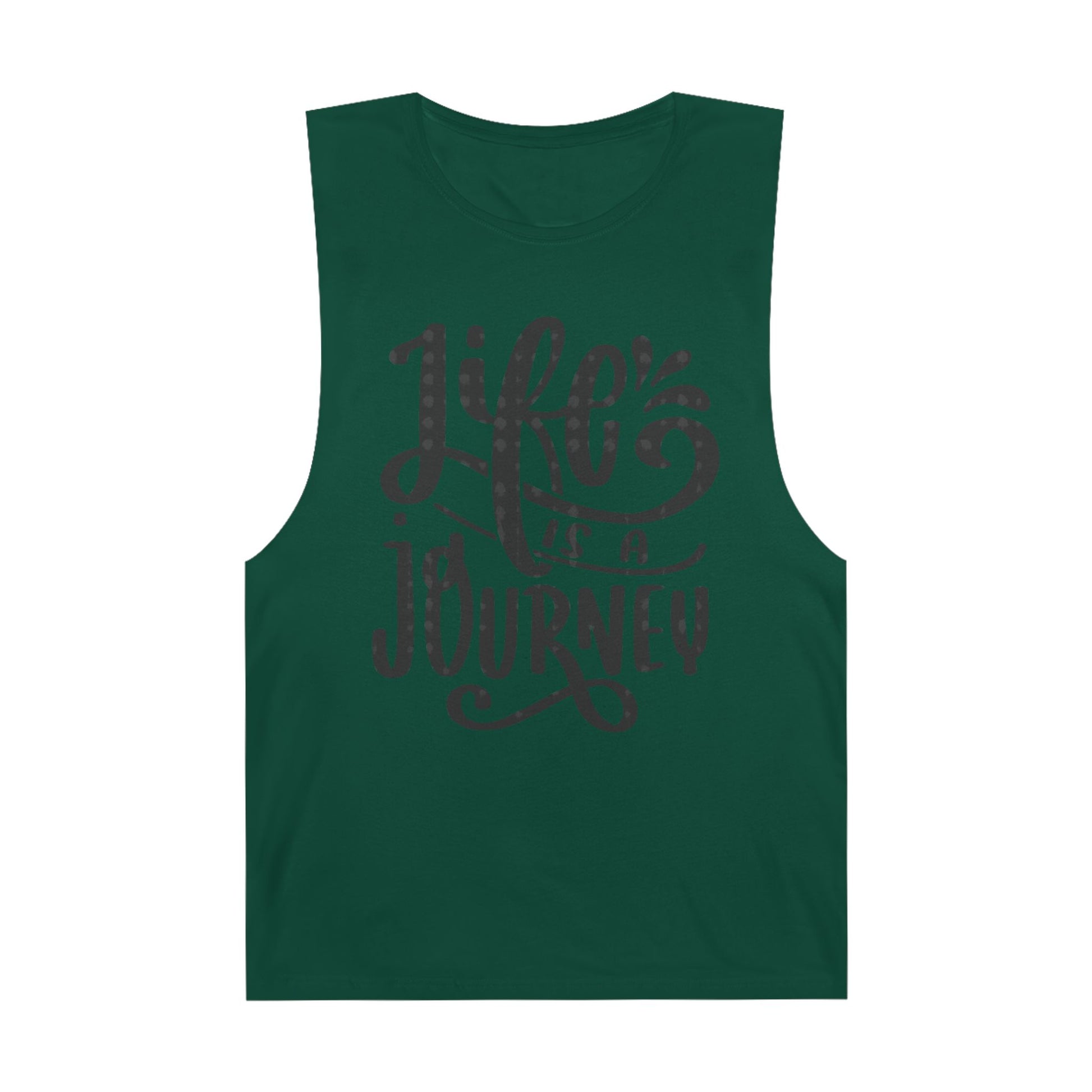 Inspirational Unisex Tank Top - 'Life is a Journey' & 'Things Change Around You'