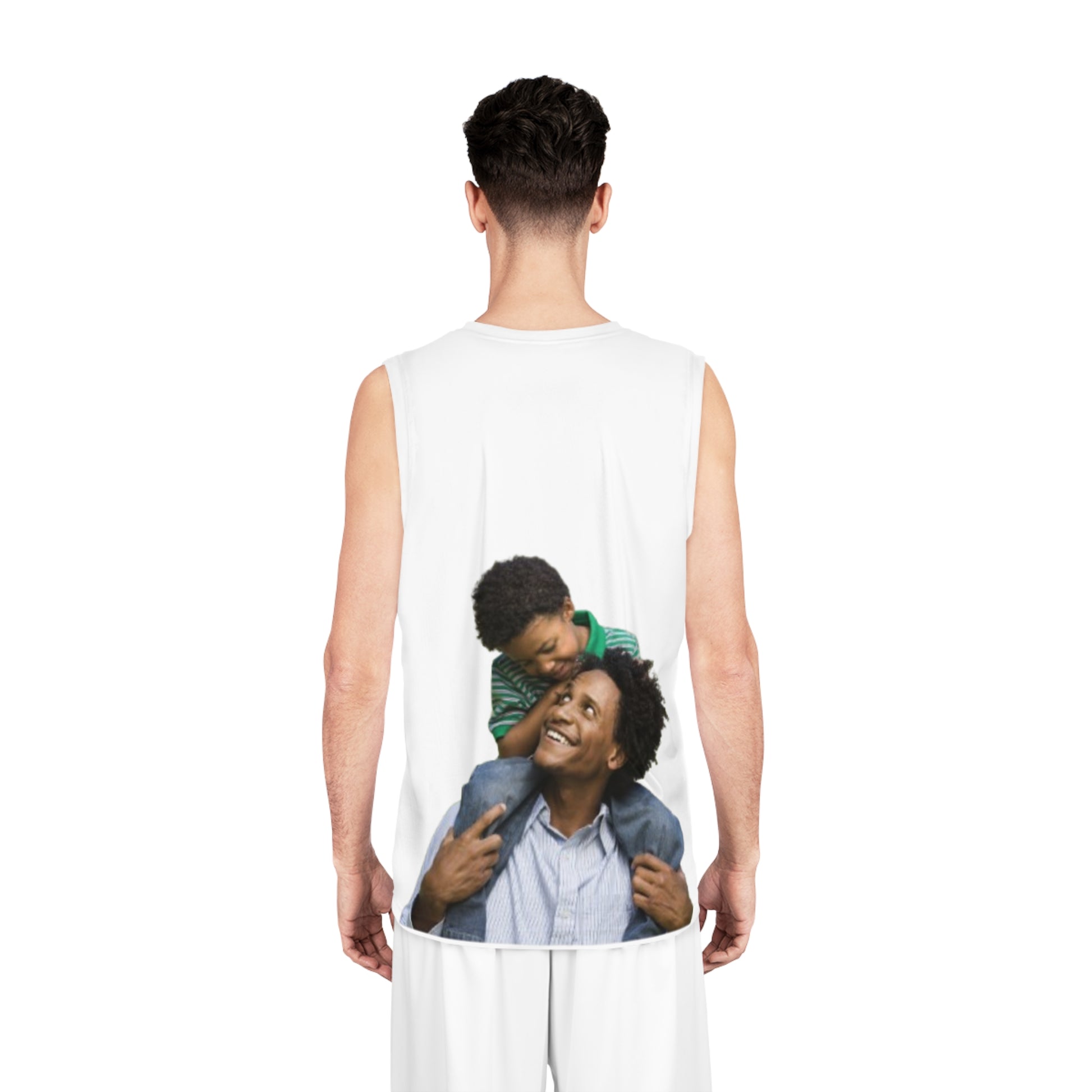 Father's Day Basketball Jersey - Happy Father's Day Gift for Dad