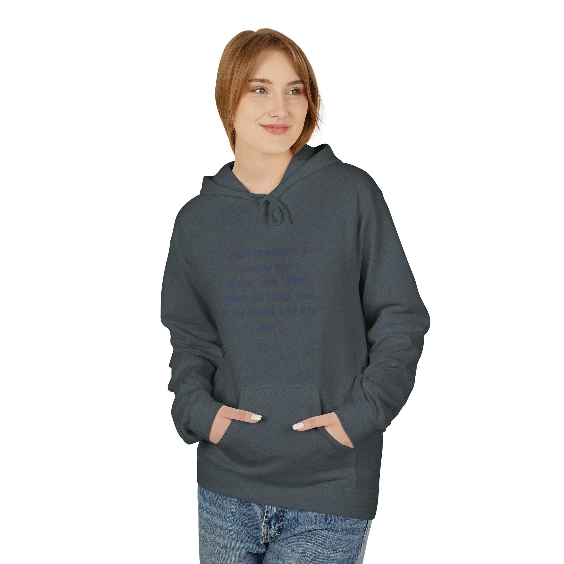 Unisex Midweight Softstyle Fleece Hoodie - Stylish Group Photo Design