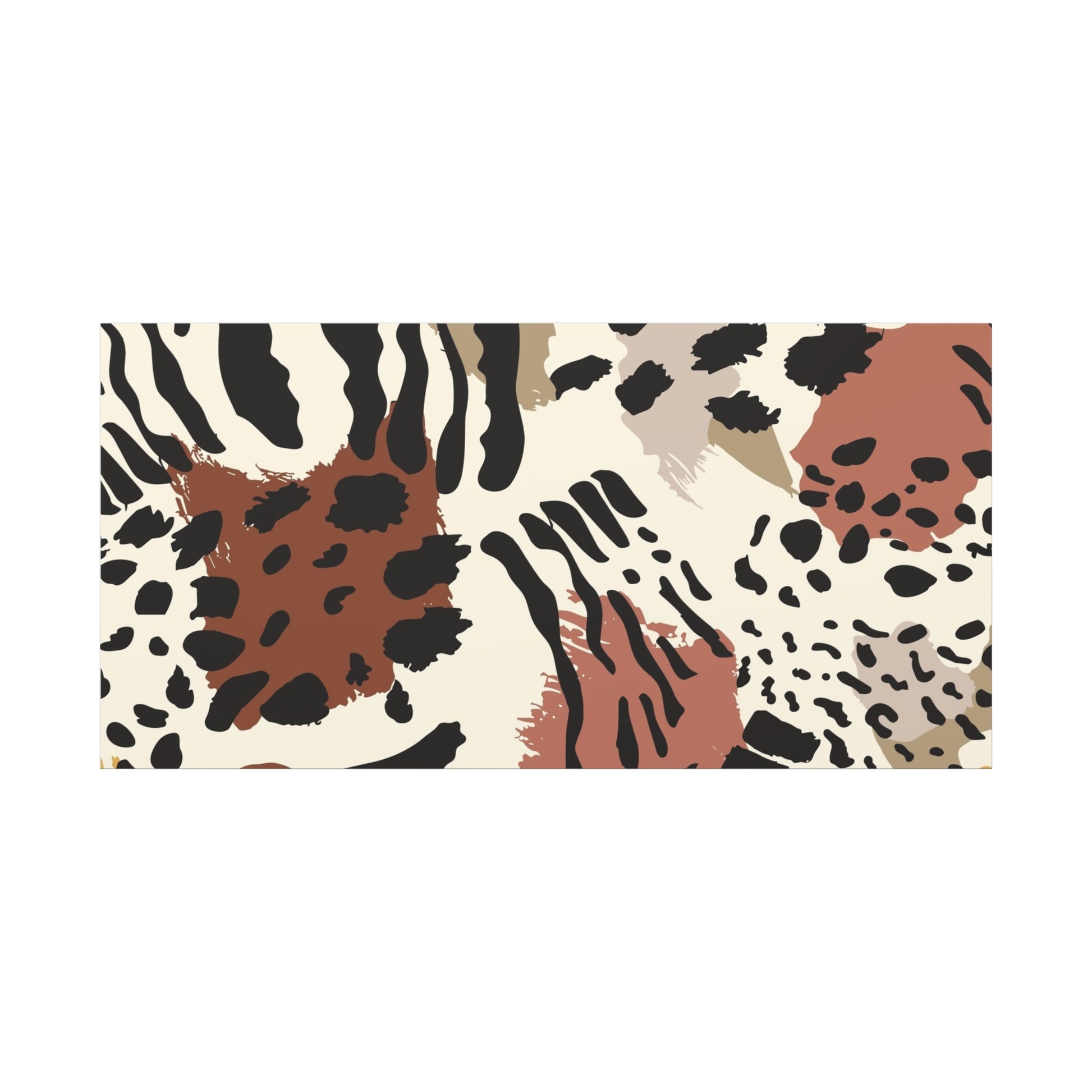 Abstract Animal Print Canvas Art - Modern Home Decor