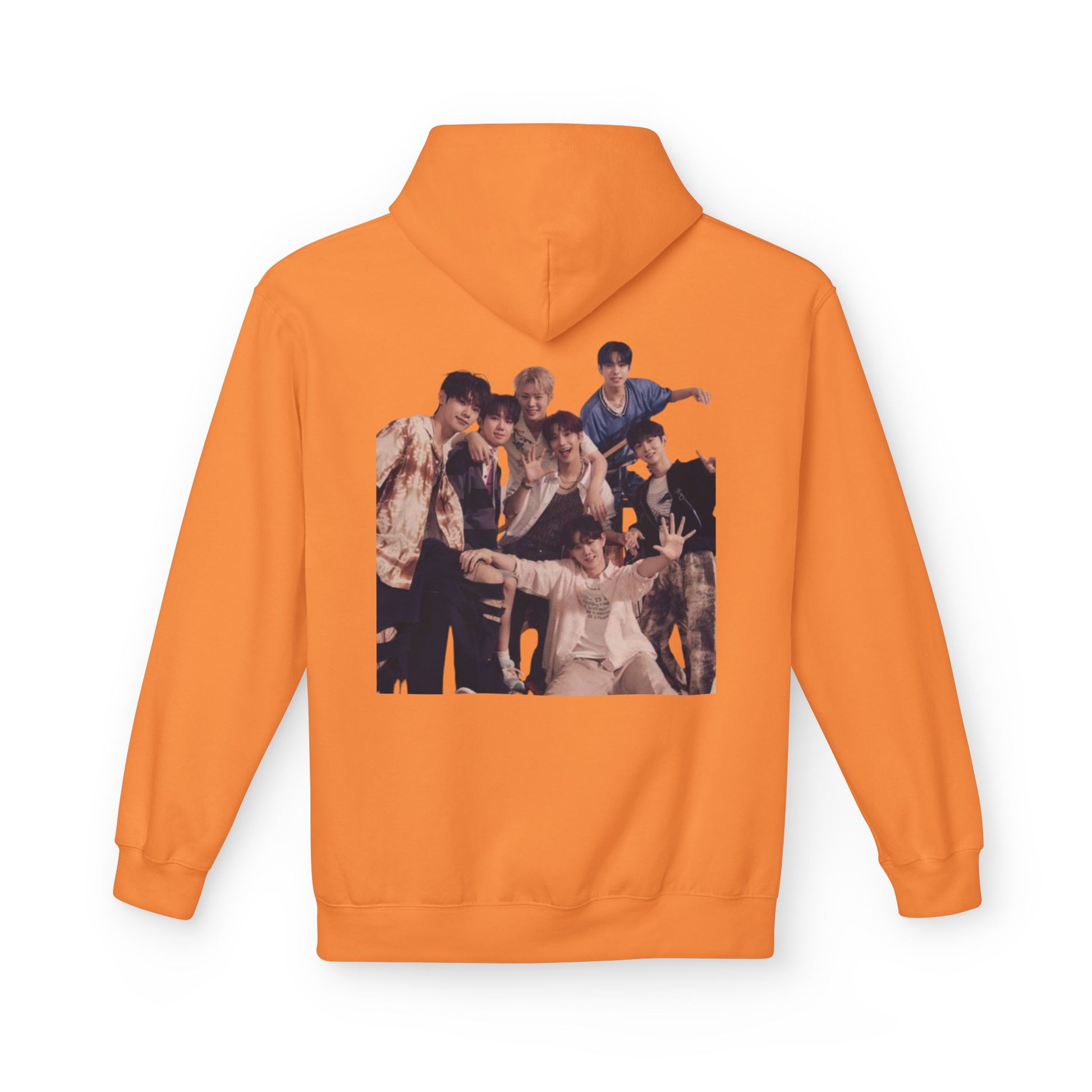 Unisex Midweight Softstyle Fleece Hoodie - Stylish Group Photo Design