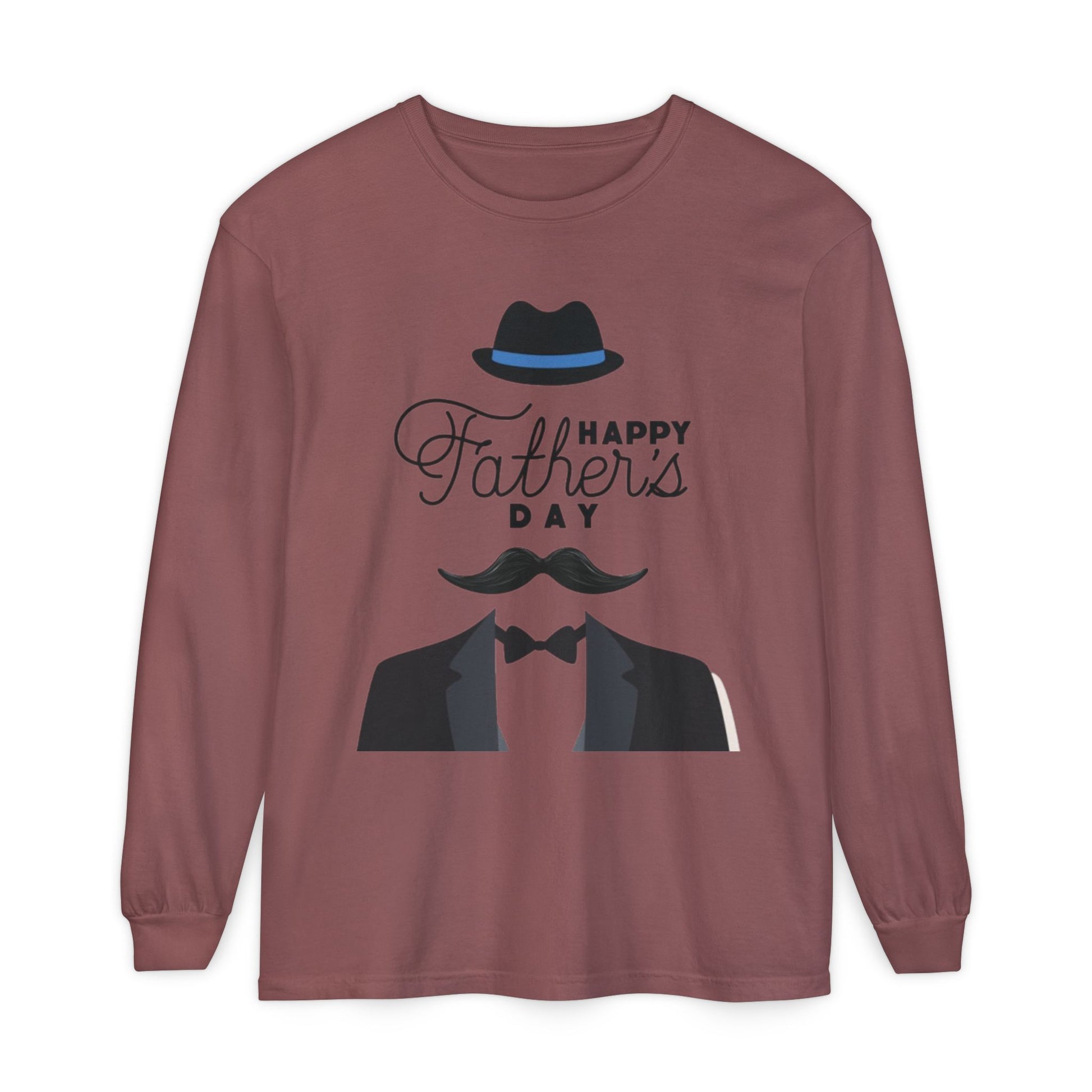 Unisex Garment-dyed Long Sleeve T-Shirt