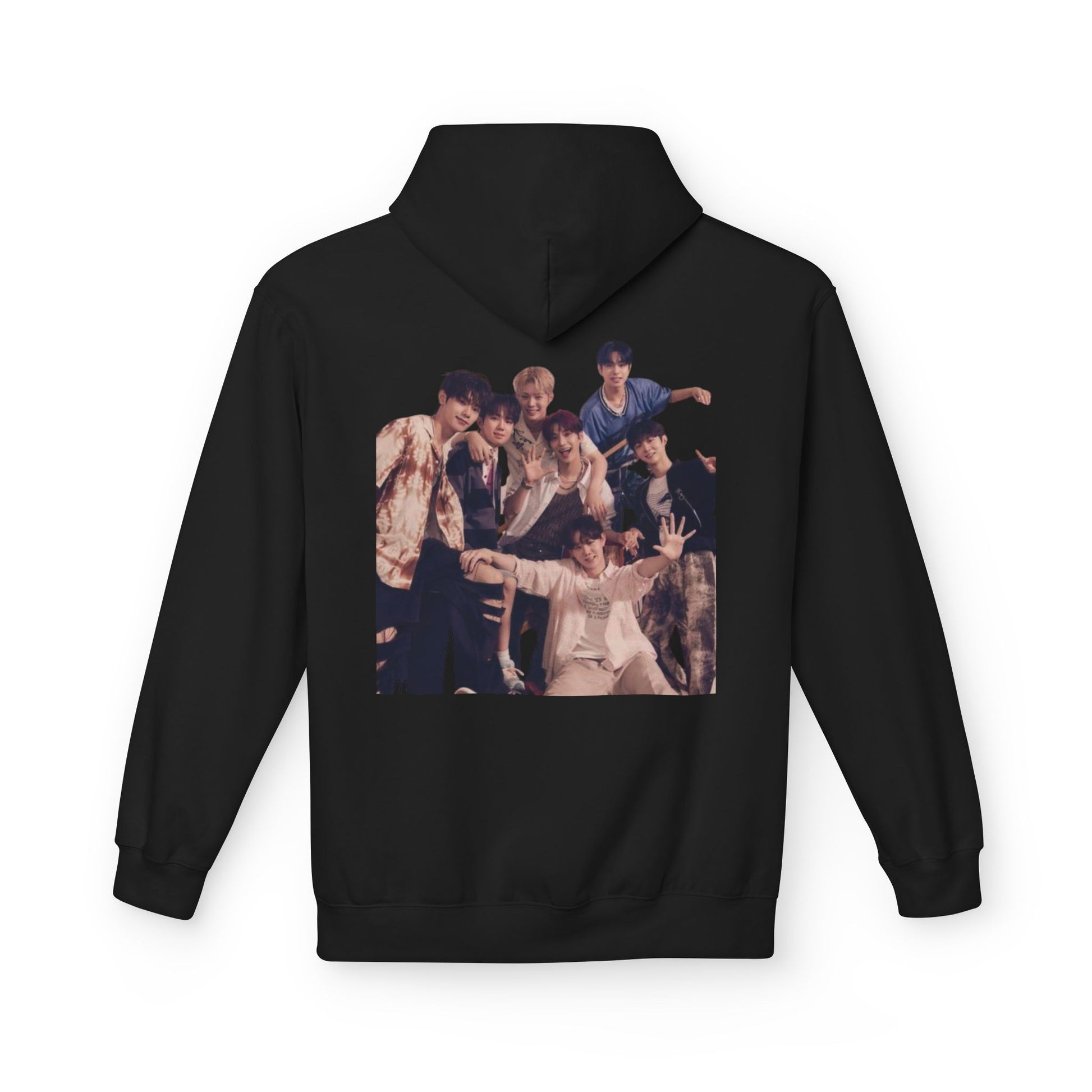 Unisex Midweight Softstyle Fleece Hoodie - Stylish Group Photo Design