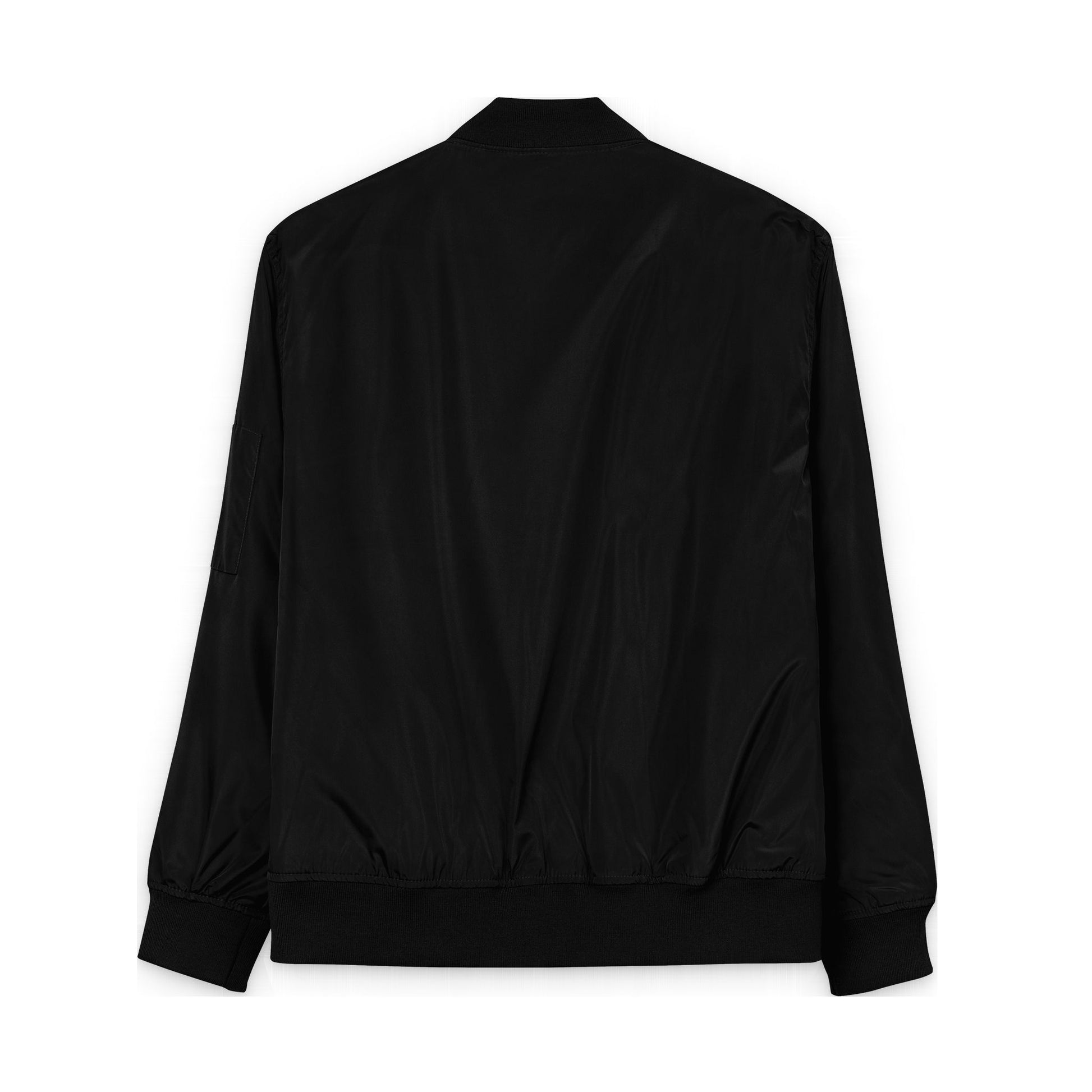 Eco-Friendly Embroidered Bomber Jacket, Stylish Outerwear for Outdoor Adventures, Unisex Fashion, Sustainable Gift, Casual Wardrobe Staple