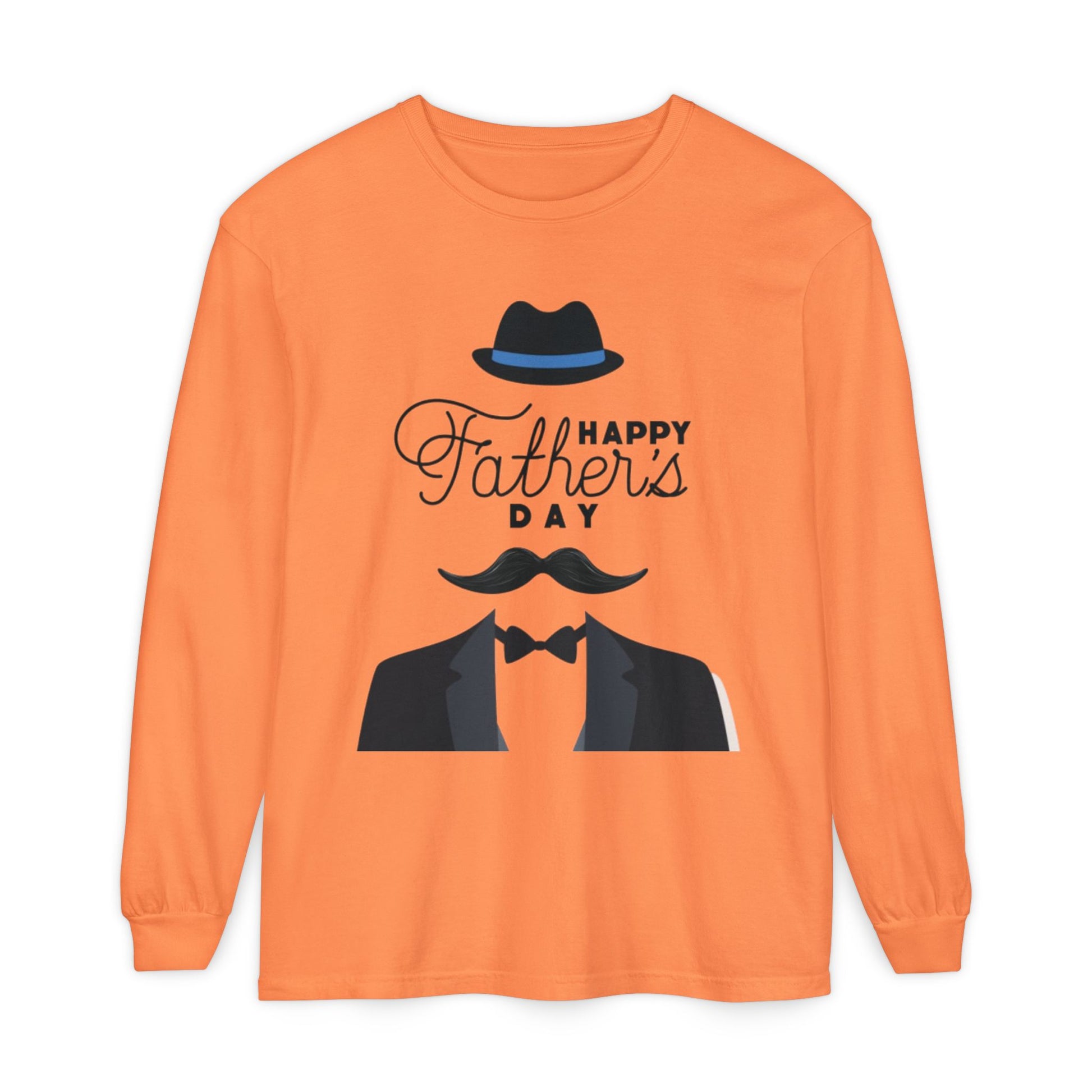 Unisex Garment-dyed Long Sleeve T-Shirt