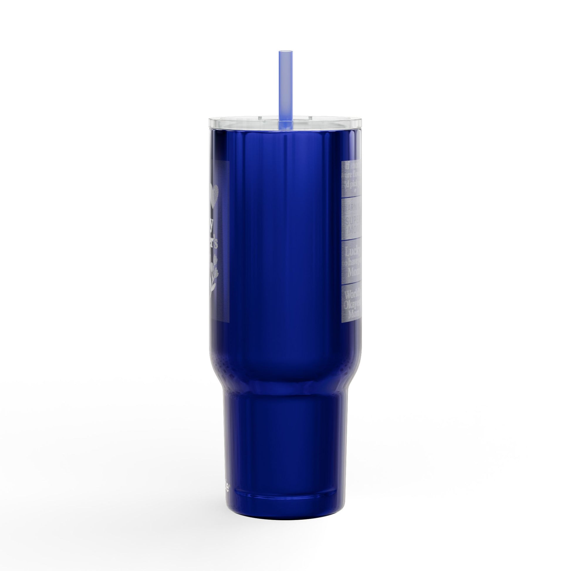 Happy Mother's Day Insulated Tumbler - 40oz with Lid & Straw