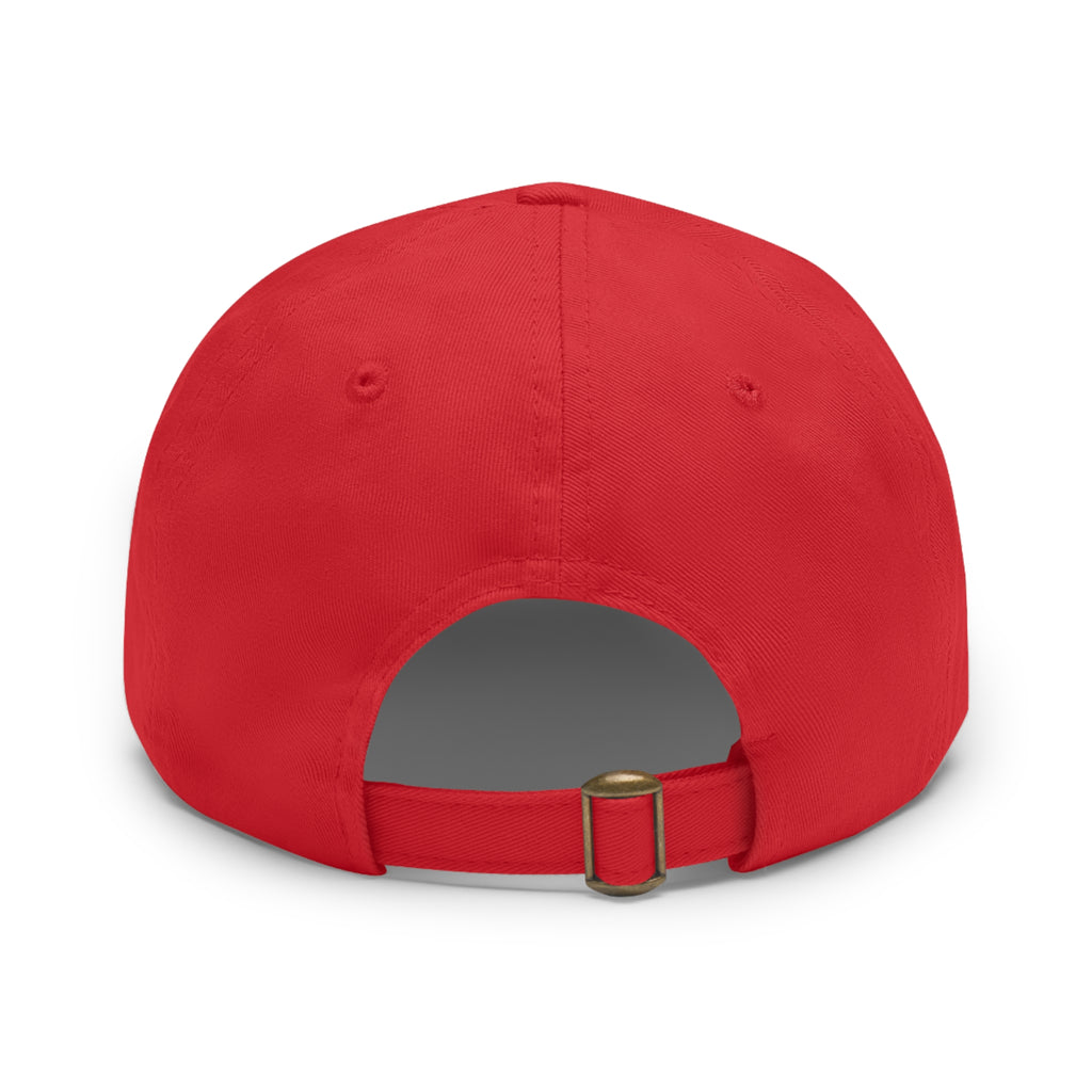 World's Best Dad Leather Patch Dad Hat