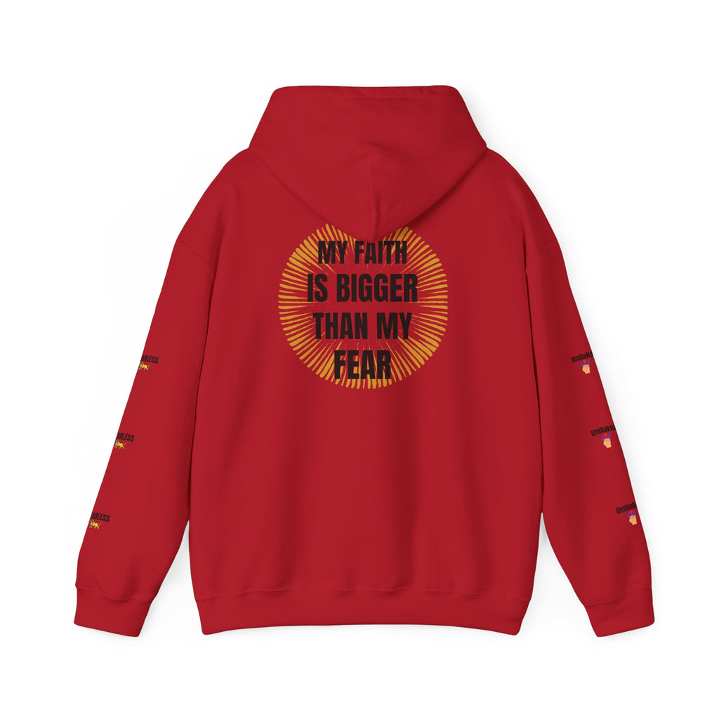Faith Over Fear Hoodie - Unisex Heavy Blend Sweatshirt for Comfort and Inspiration