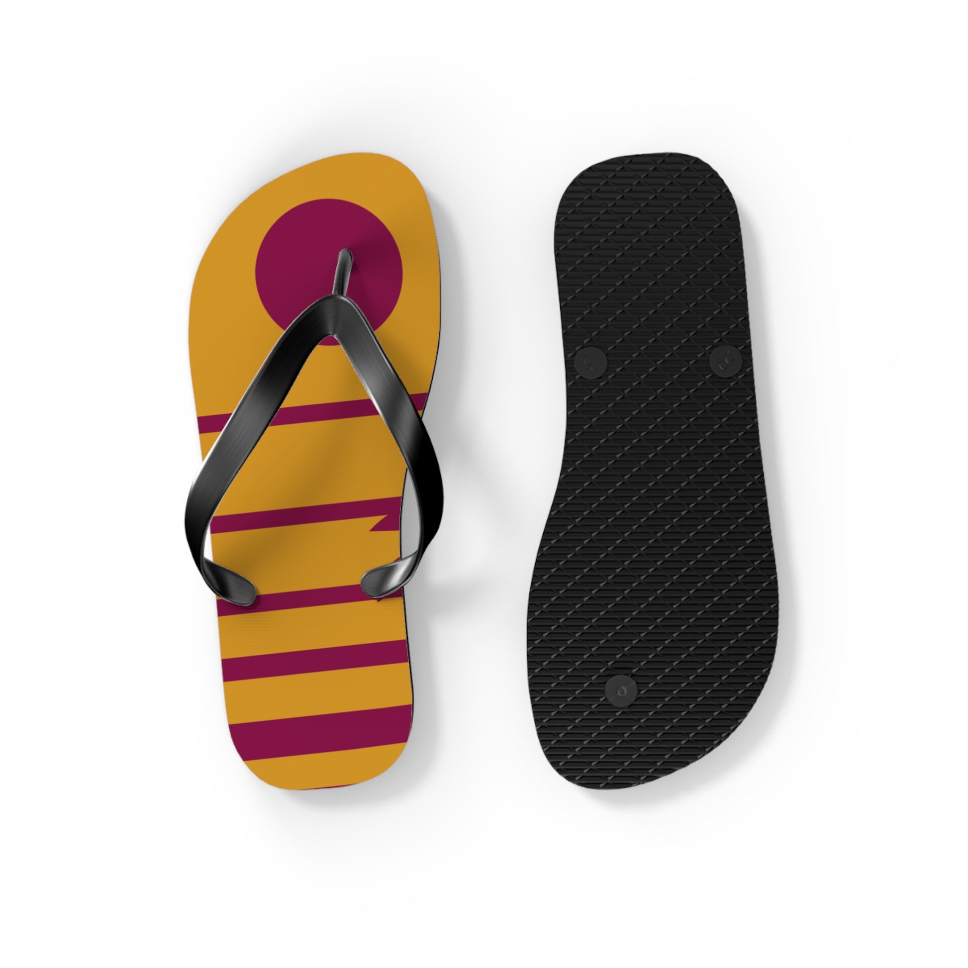 Tropical Sun Flip Flops | Vibrant Beach Sandals for Summer Fun
